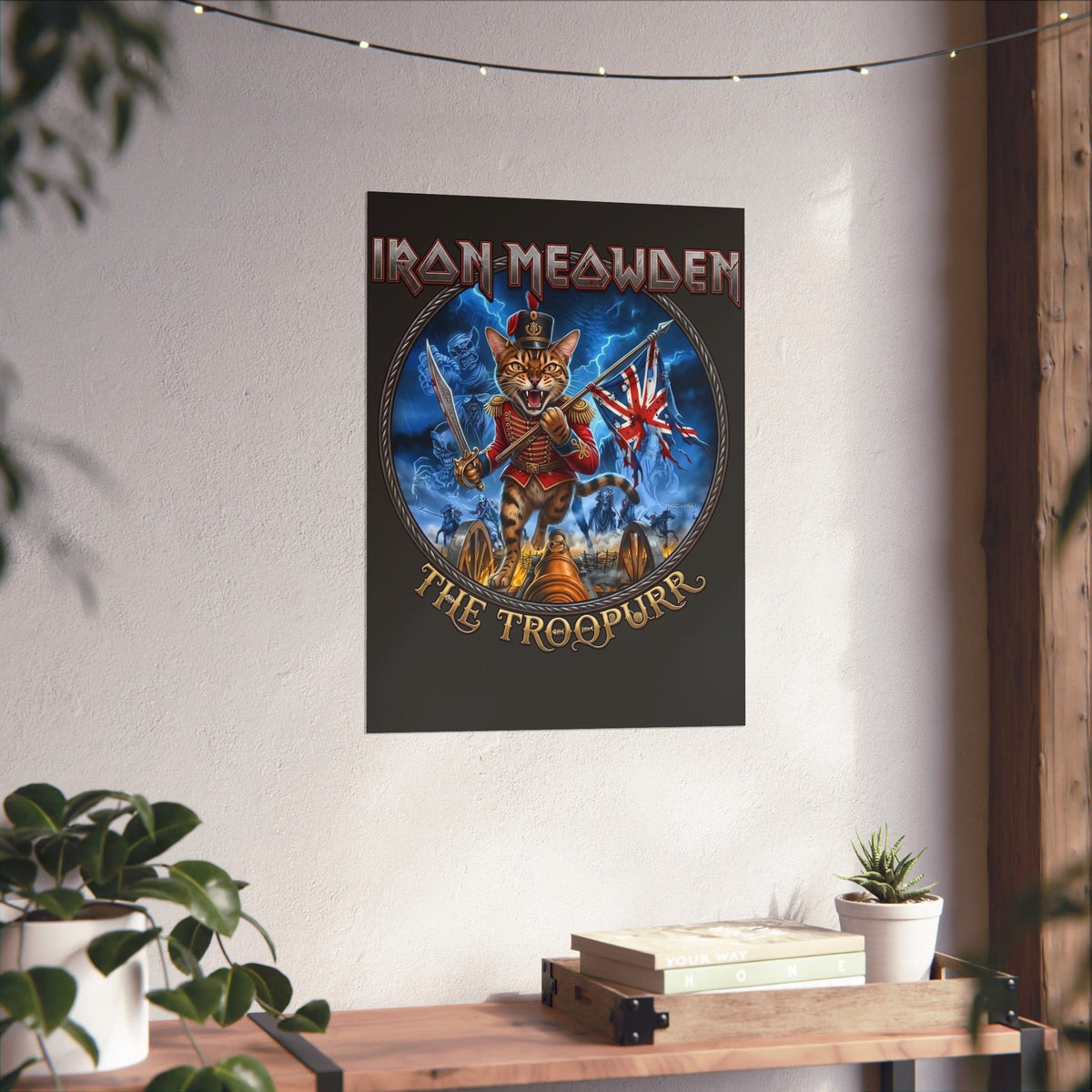 The Troopurr Cat Rock Poster