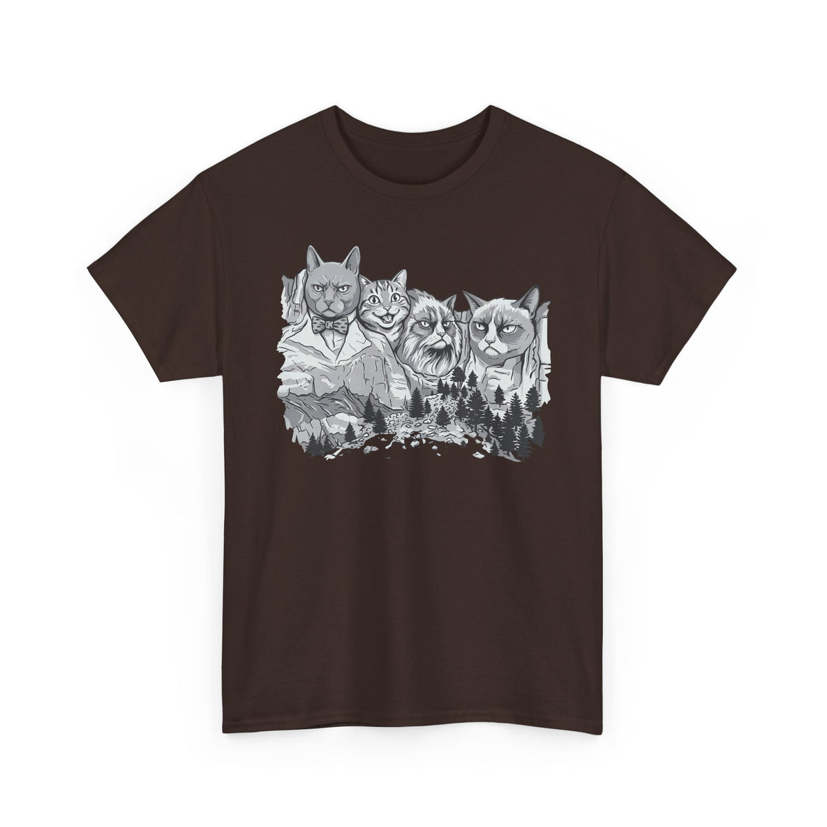 Rushmeow Graphic Tee — Cat Lover T-Shirt