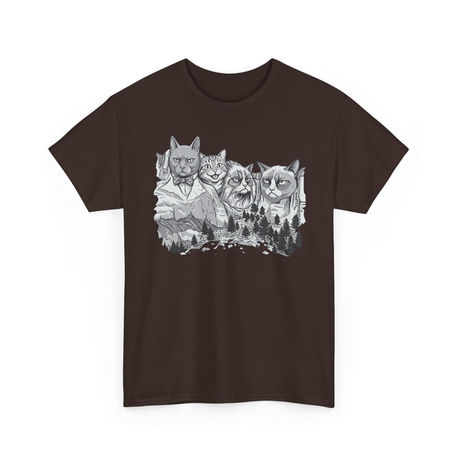 Rushmeow Graphic Tee — Cat Lover T-Shirt