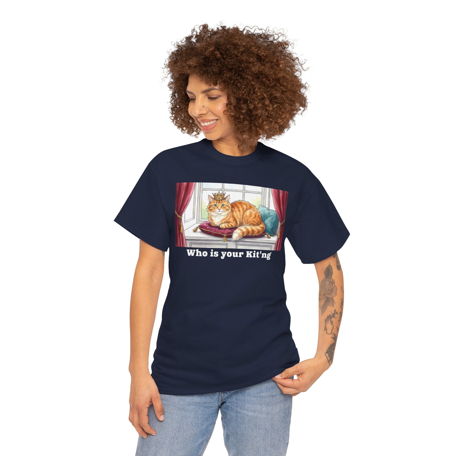 King Cat "Who Is Your Kit'ng" T-Shirt