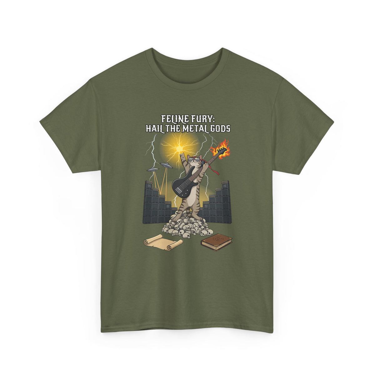 Felines Furry T-Shirt — Cute Cat Graphic Tee for Cat Lovers