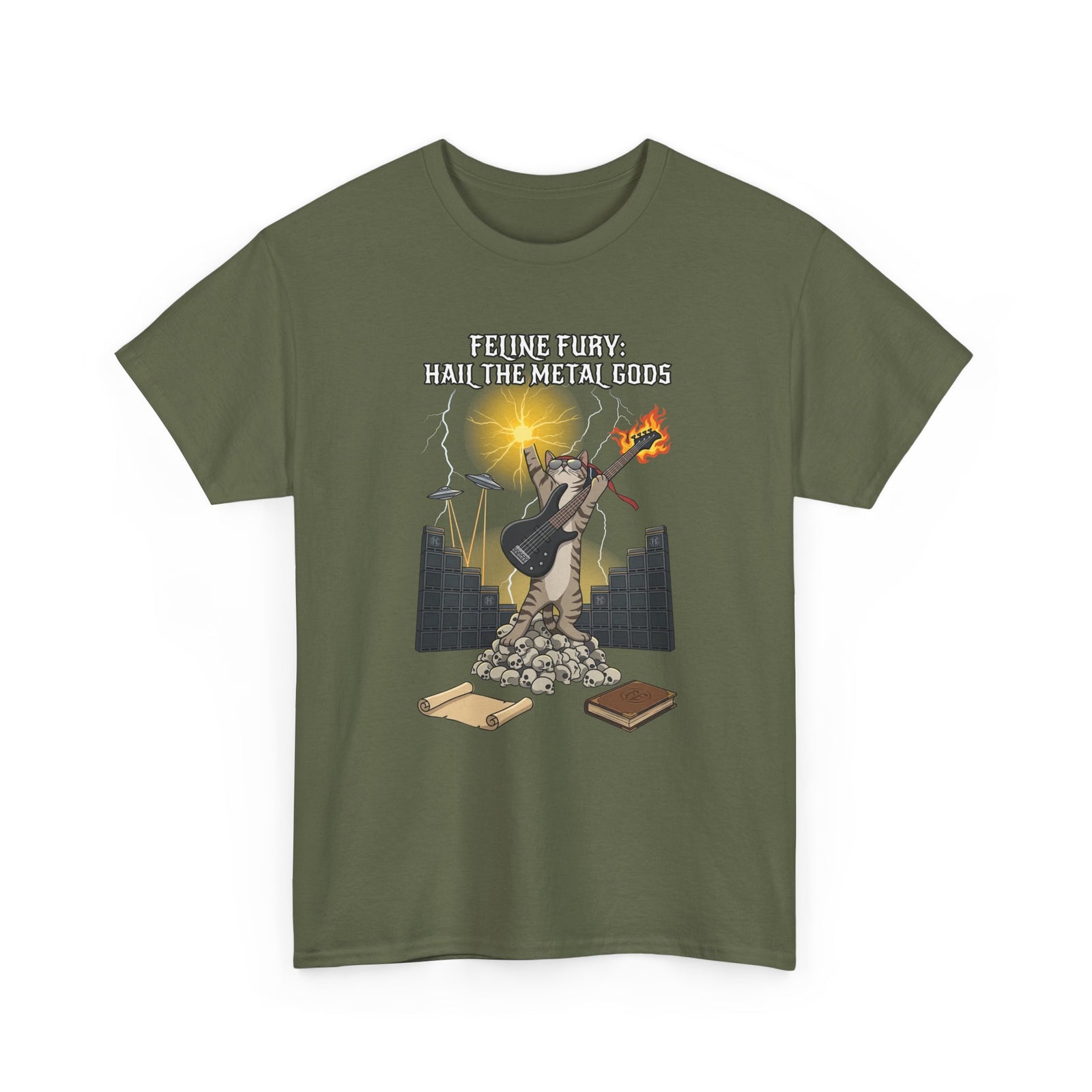 Felines Furry T-Shirt — Cute Cat Graphic Tee for Cat Lovers