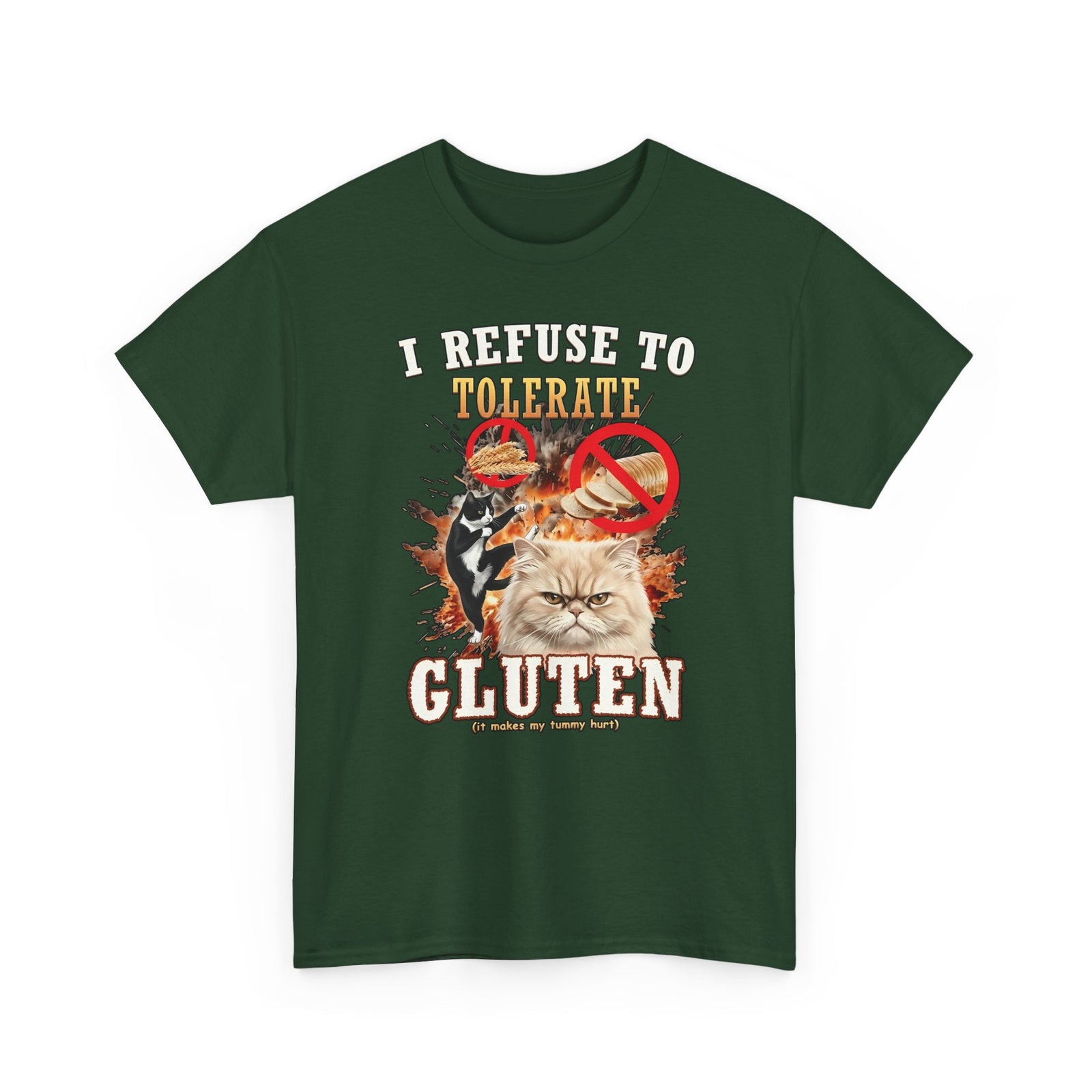 I Refuse To Tolerate Gluten T-Shirt