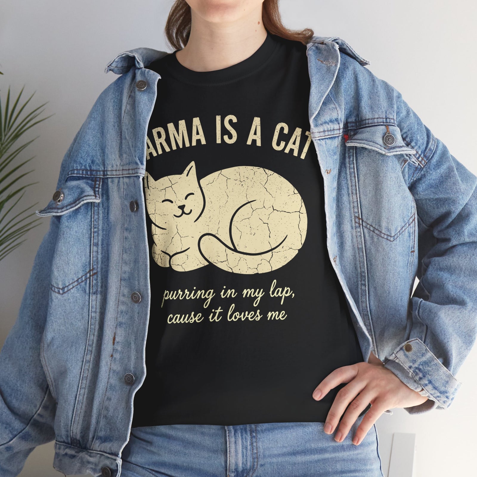 Karma Is A Cat T-Shirt