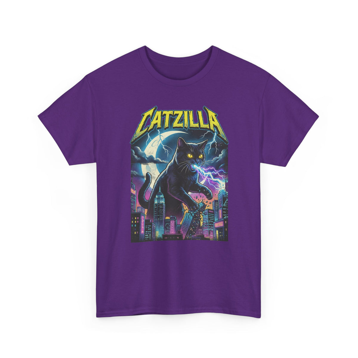 Cat Attack T-Shirt — Funny Graphic Cat Tee
