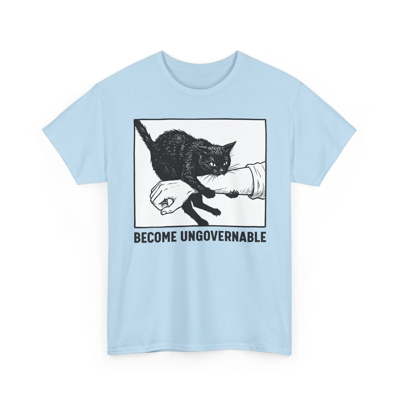 Become Ungovernable Cat T-Shirt
