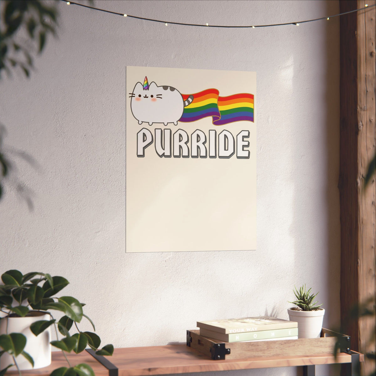 Cat Pride "Purride" Poster