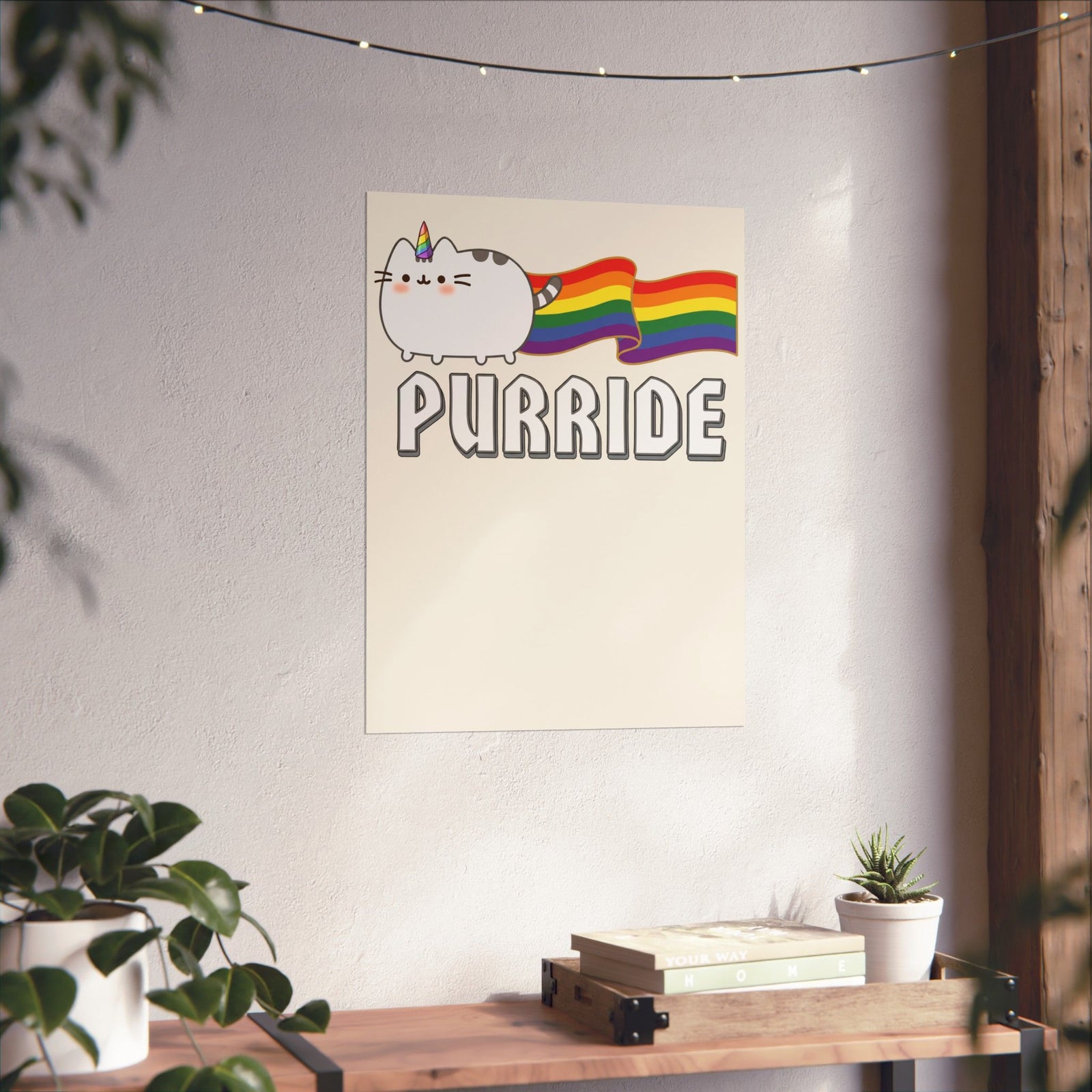 Cat Pride "Purride" Poster
