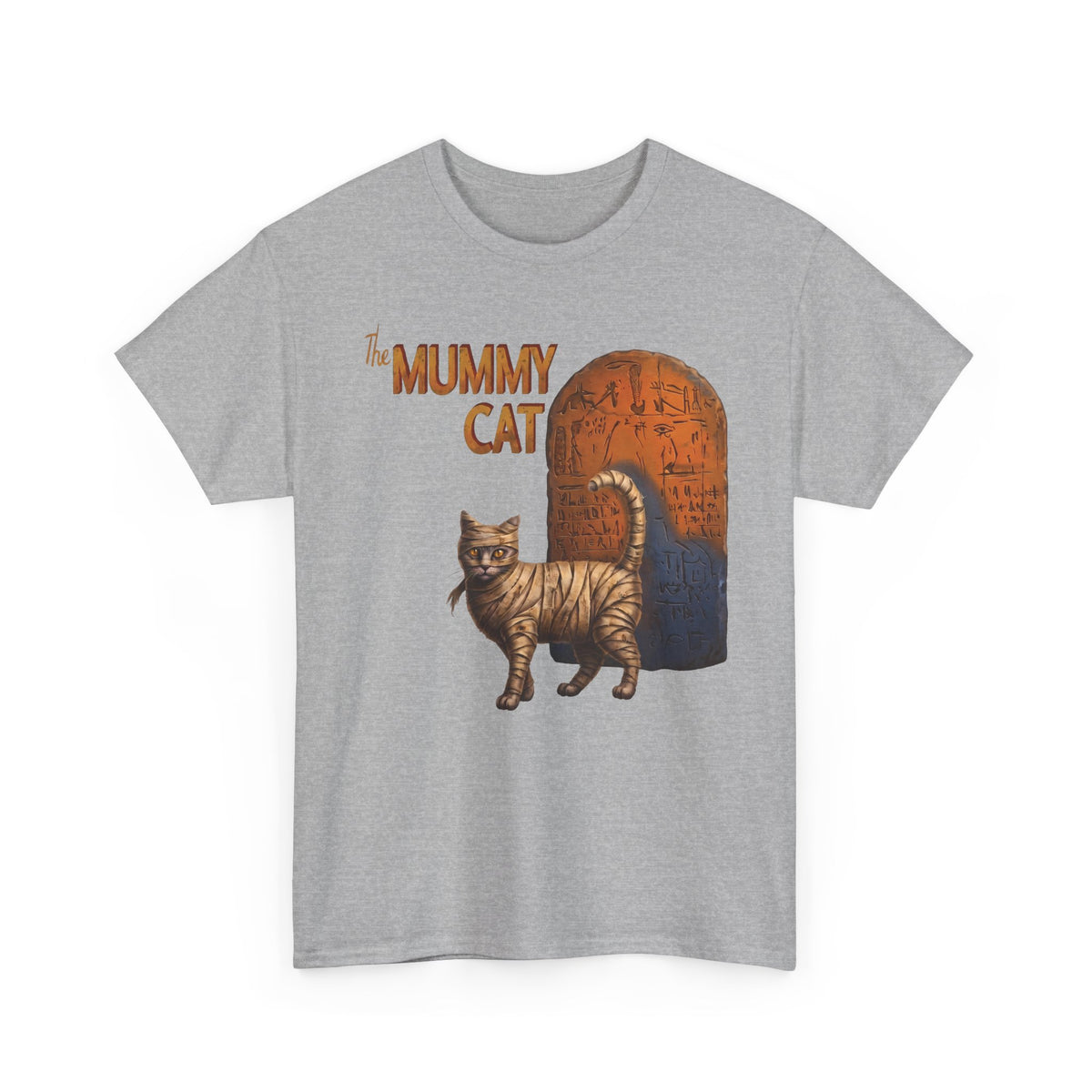 The Mummy Cat Movie Parody T-Shirt — Ancient Egyptian Mummy Feline Tee