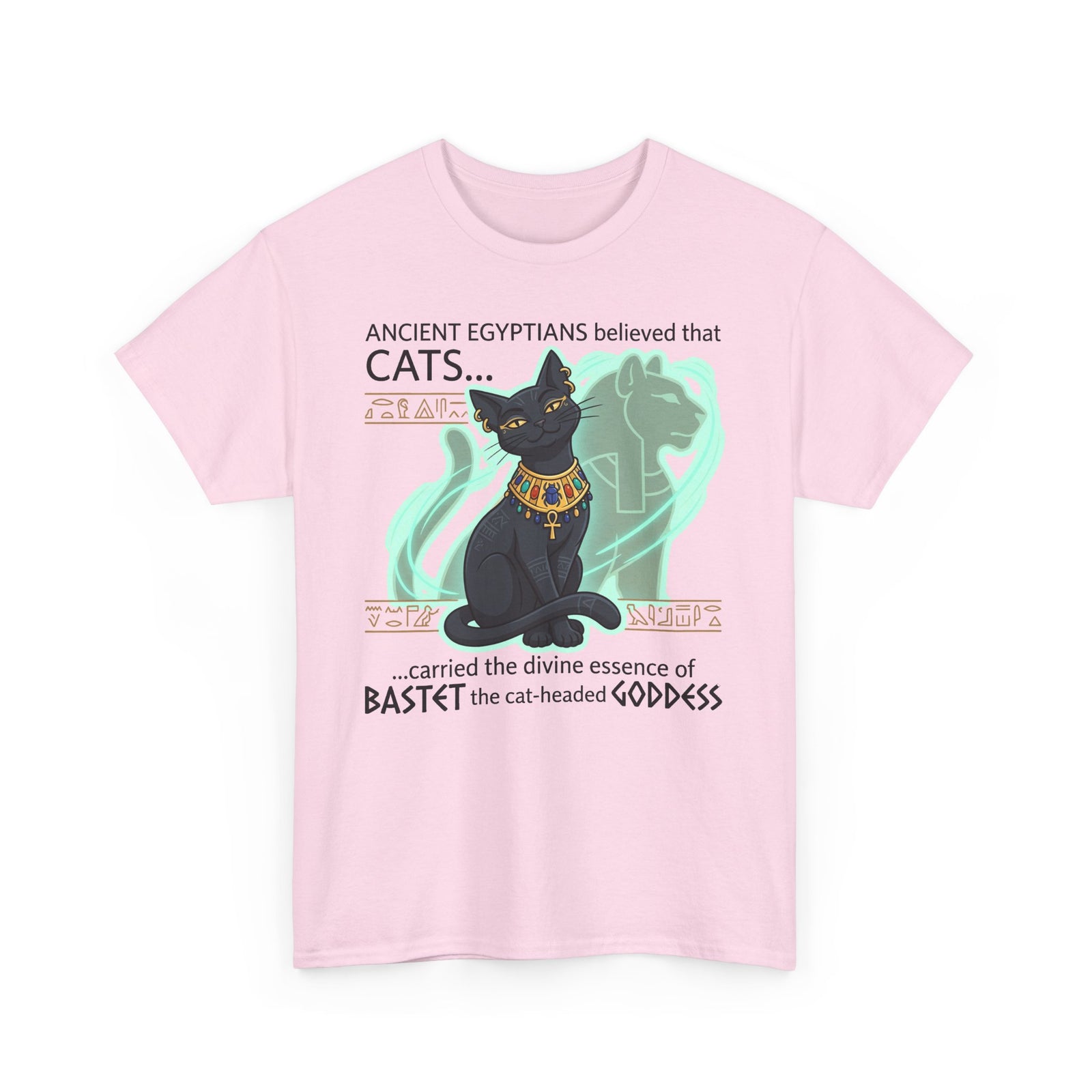 Ancient Egyptian Cat Tee — "Cats... carried the divine essence of Bastet"