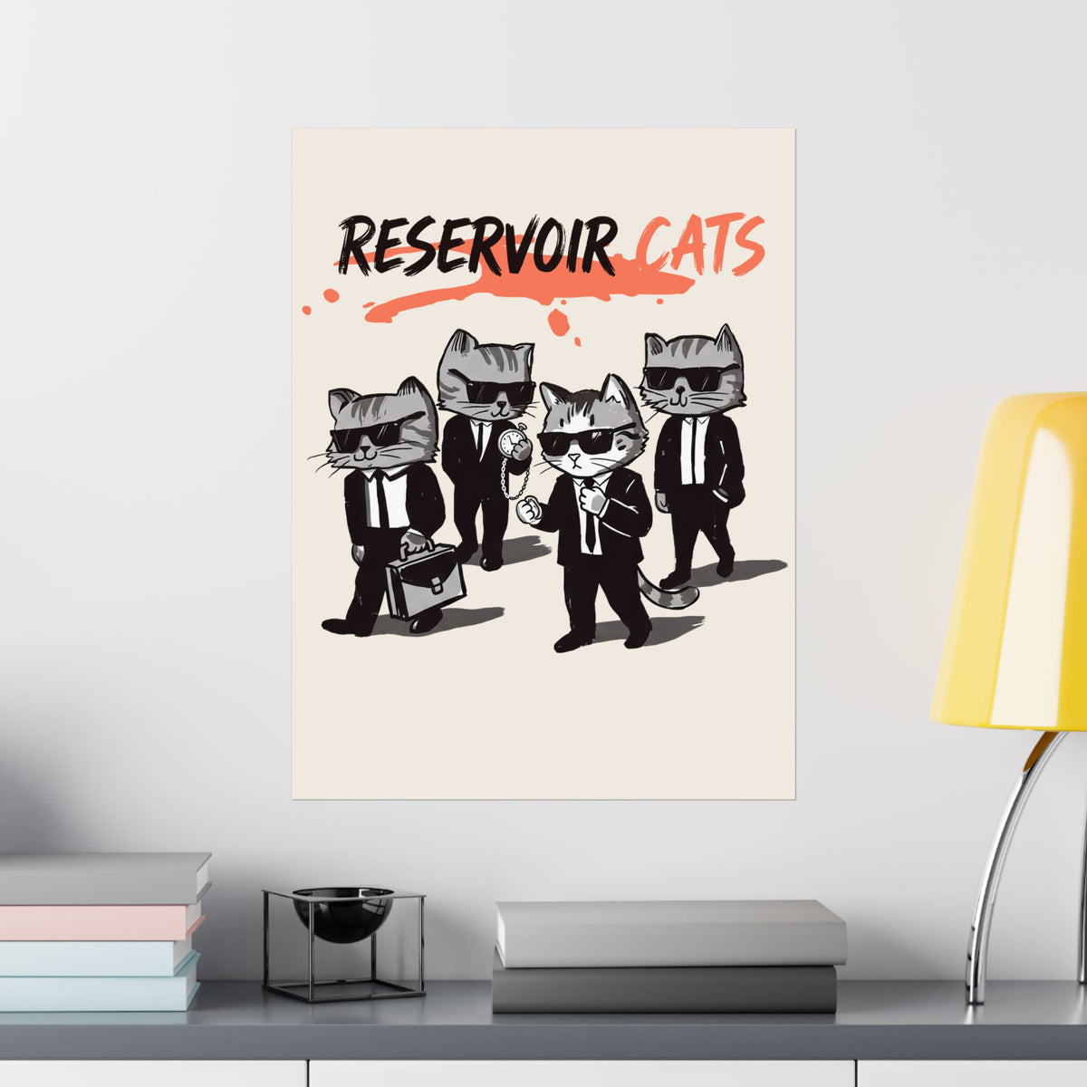Reservoir Cats Poster