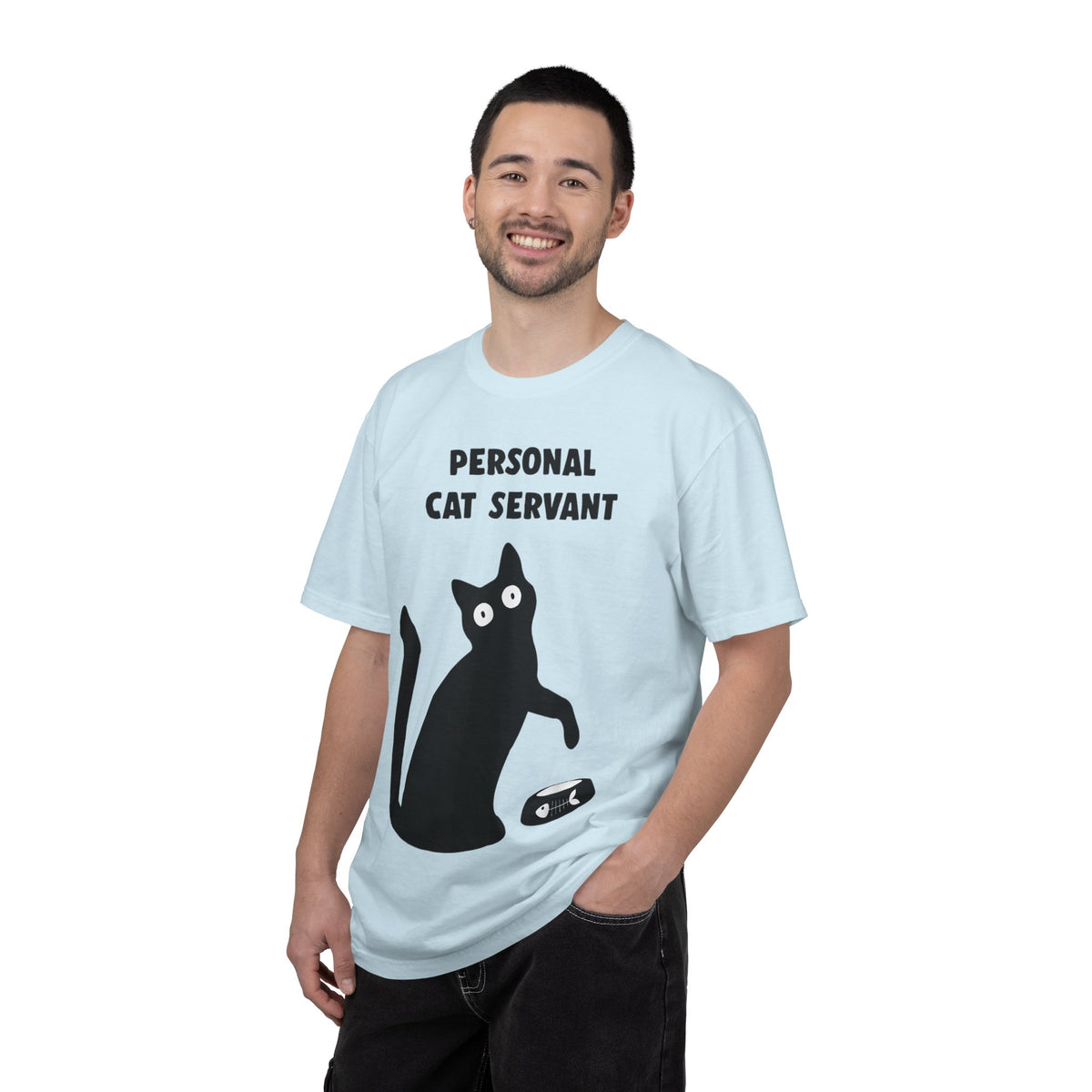 Personal Cat Servant T-Shirt — Funny Cat Lover Tee