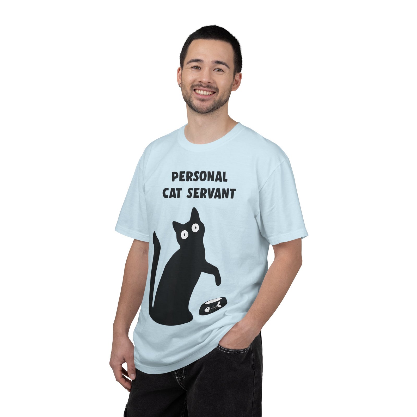 Personal Cat Servant T-Shirt — Funny Cat Lover Tee