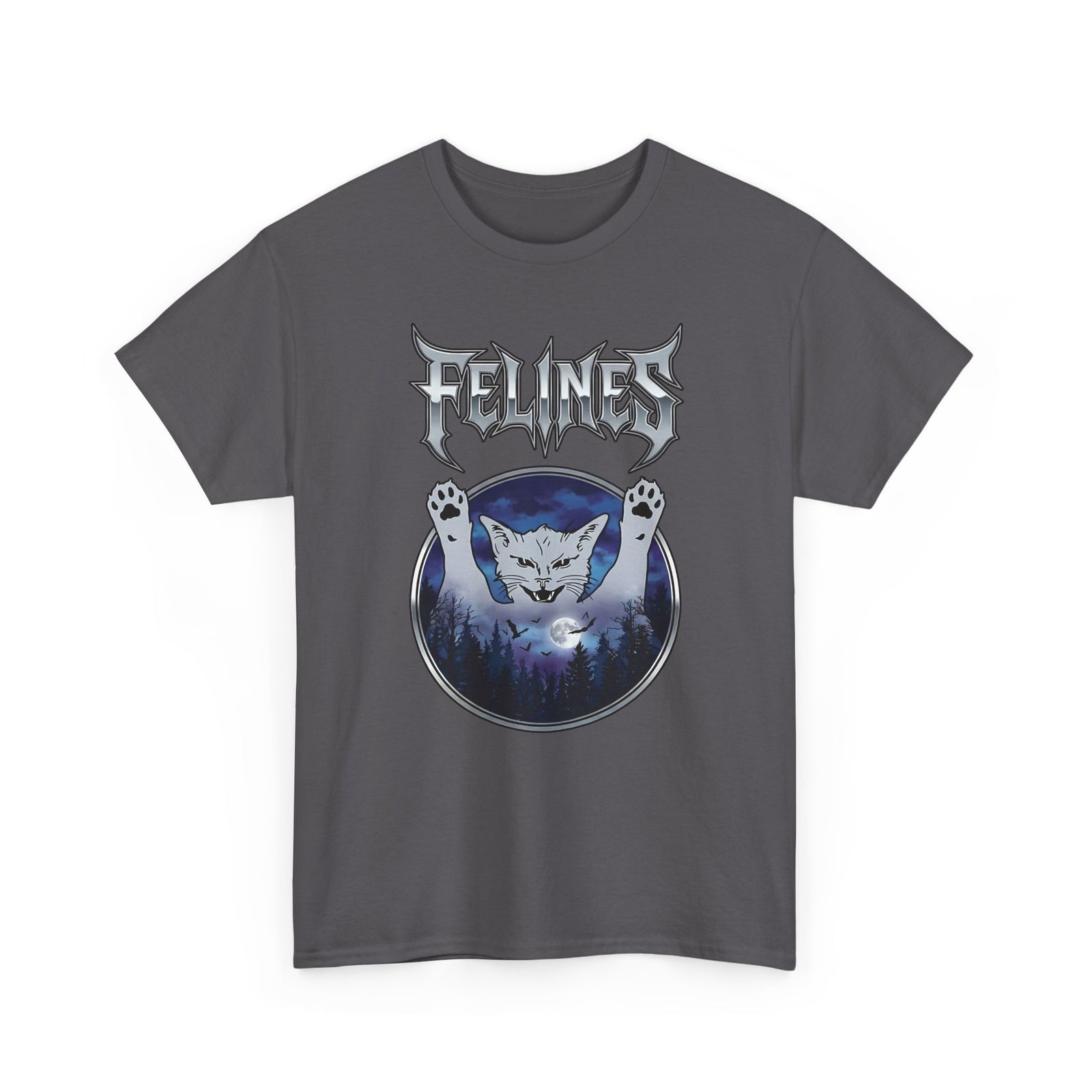 Felines Ghost T-Shirt — Spooky Cat Graphic Tee