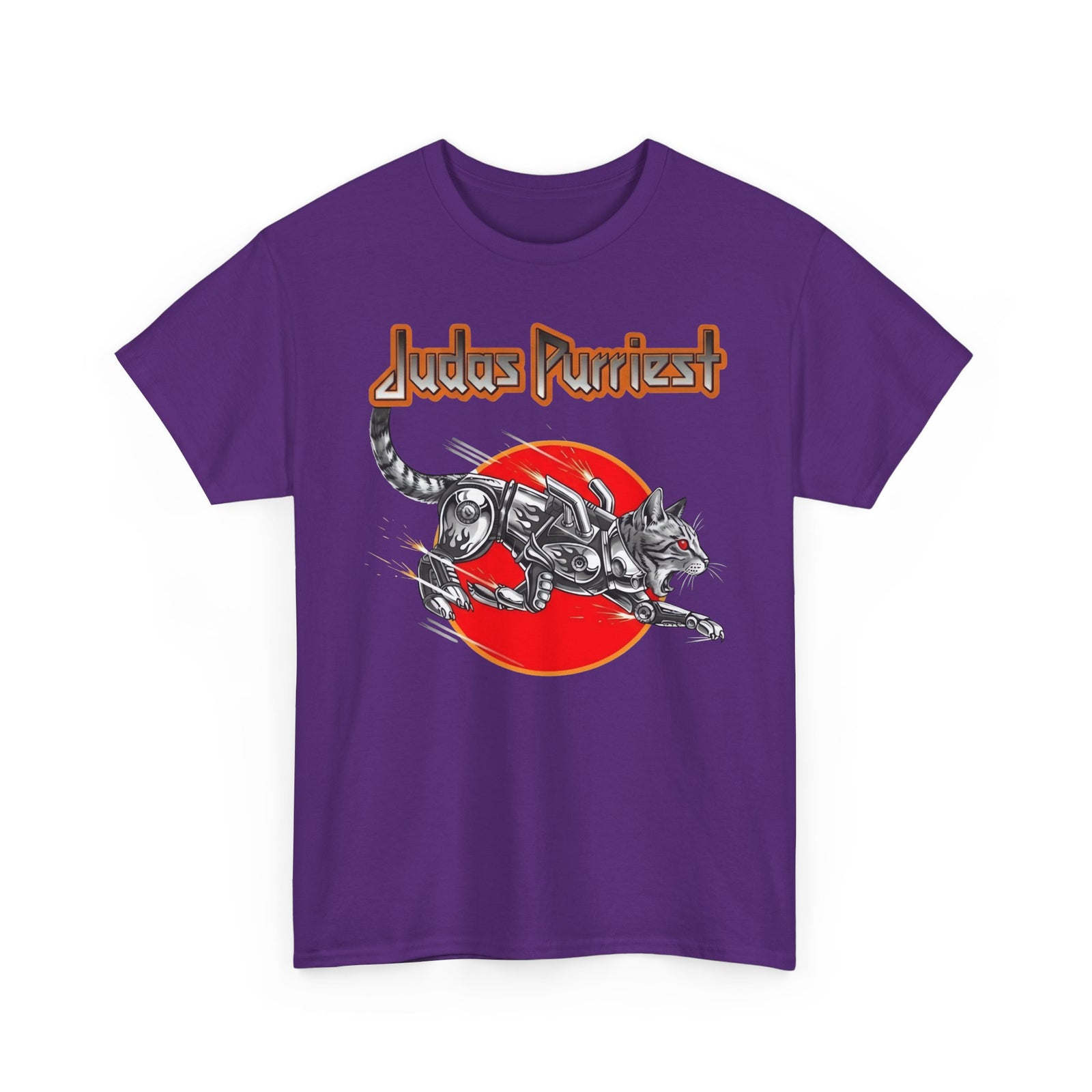 Judas Purriest Cat Graphic Tee