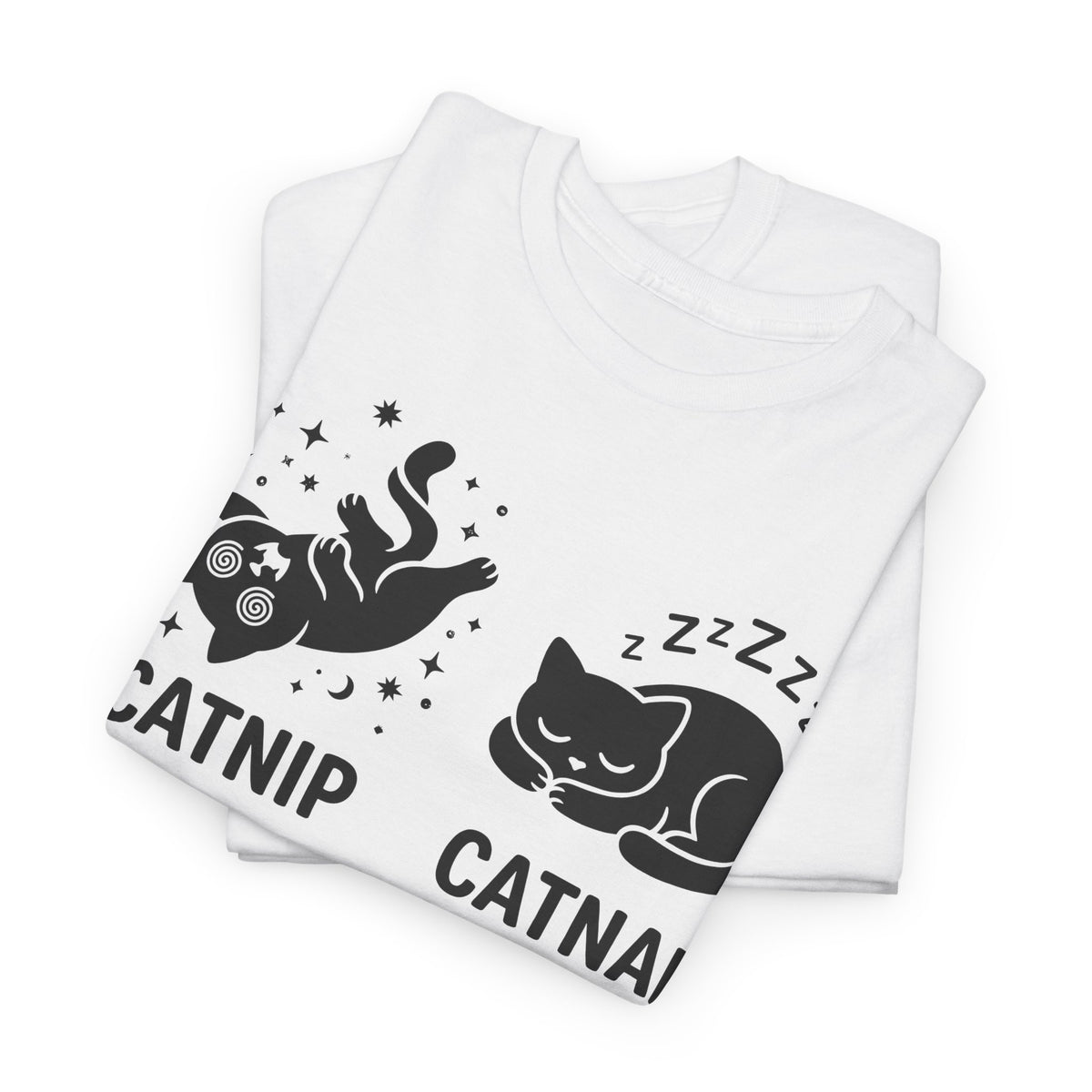 Catnip Catnap Cat T-Shirt — Cute Cat Nap Graphic Tee