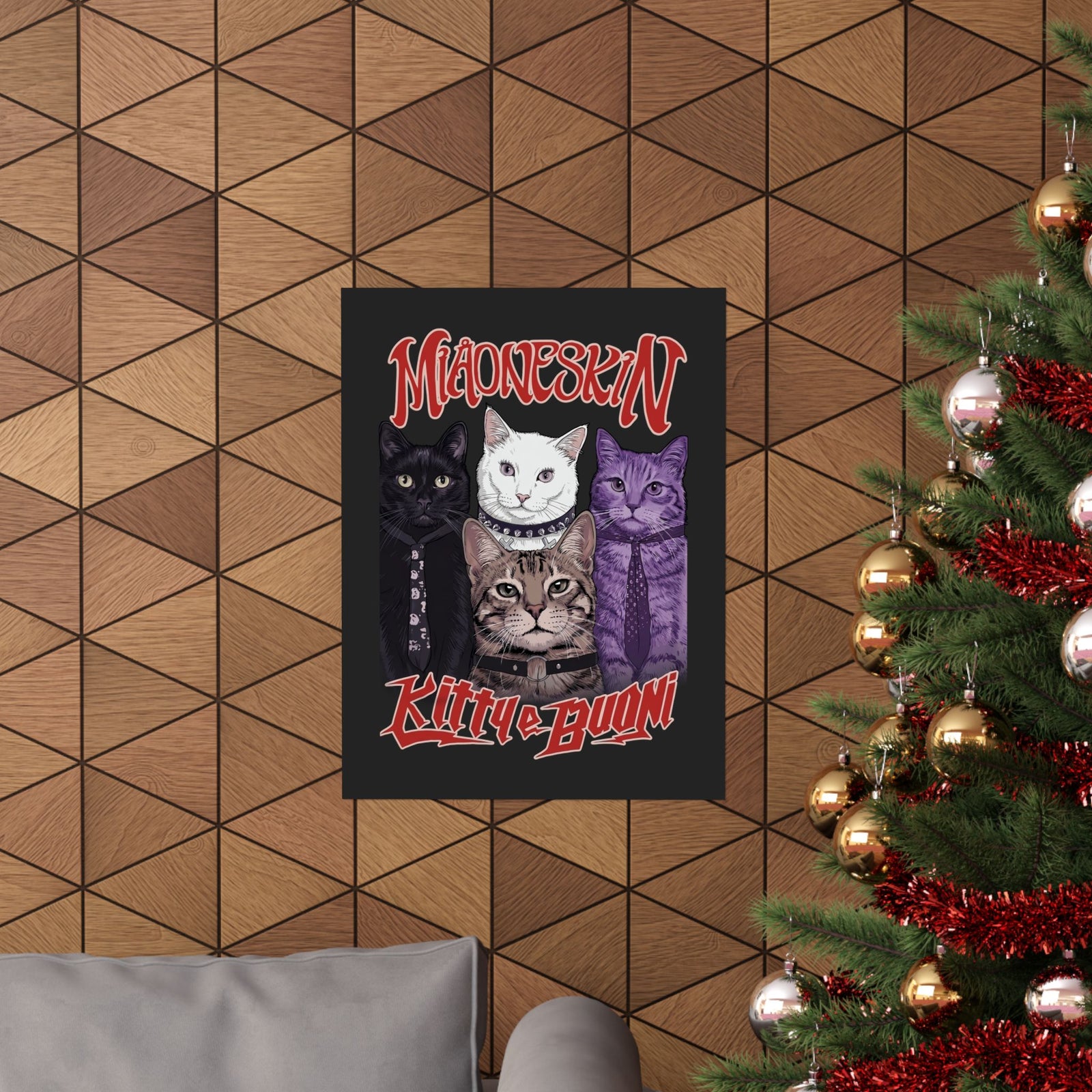 MIAONESKIN Kitty e Buon Poster