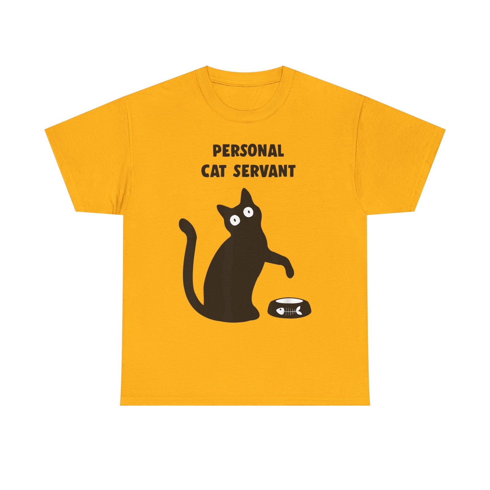 Personal Cat Servant T-Shirt — Funny Cat Tee