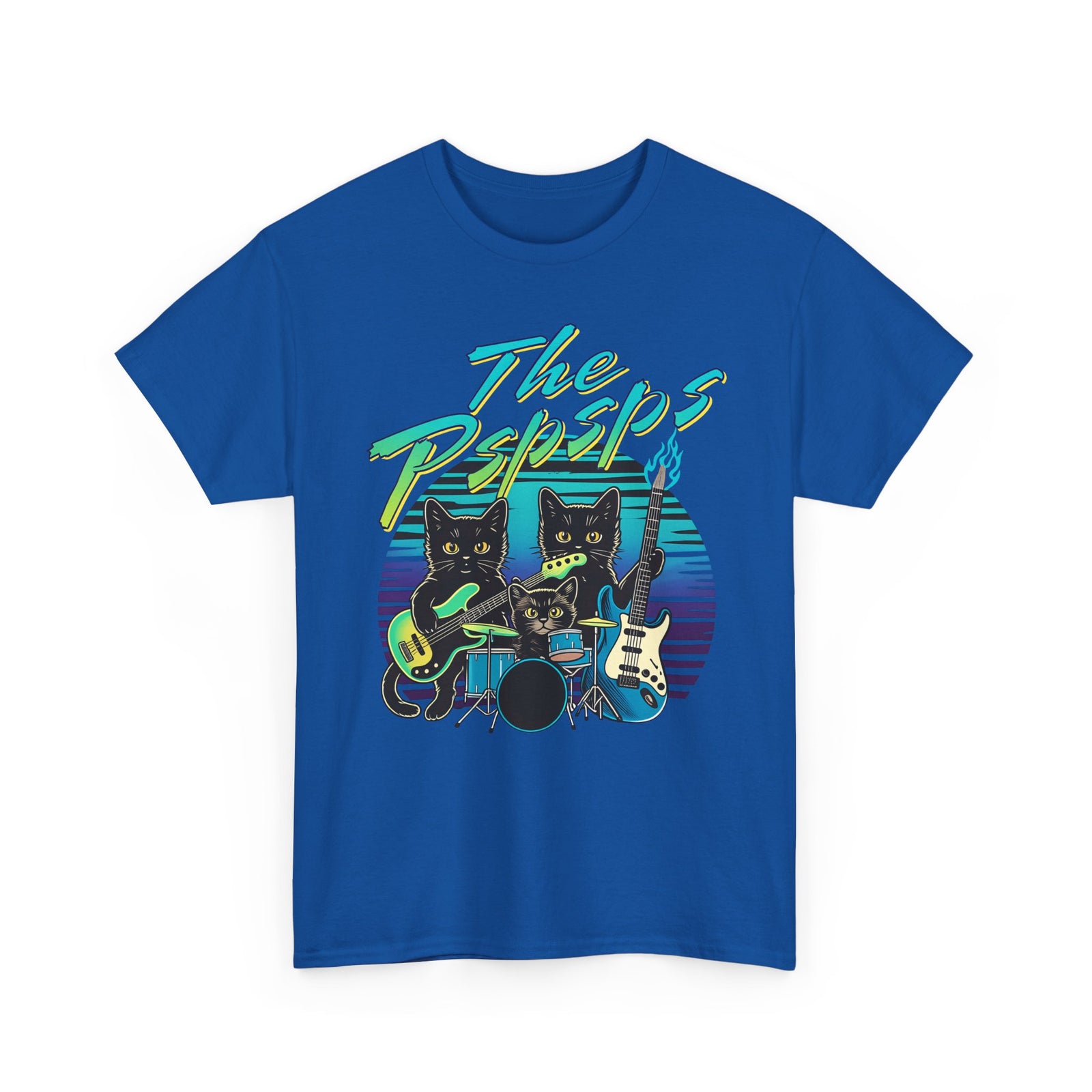 Pspsps Cat Band T-Shirt