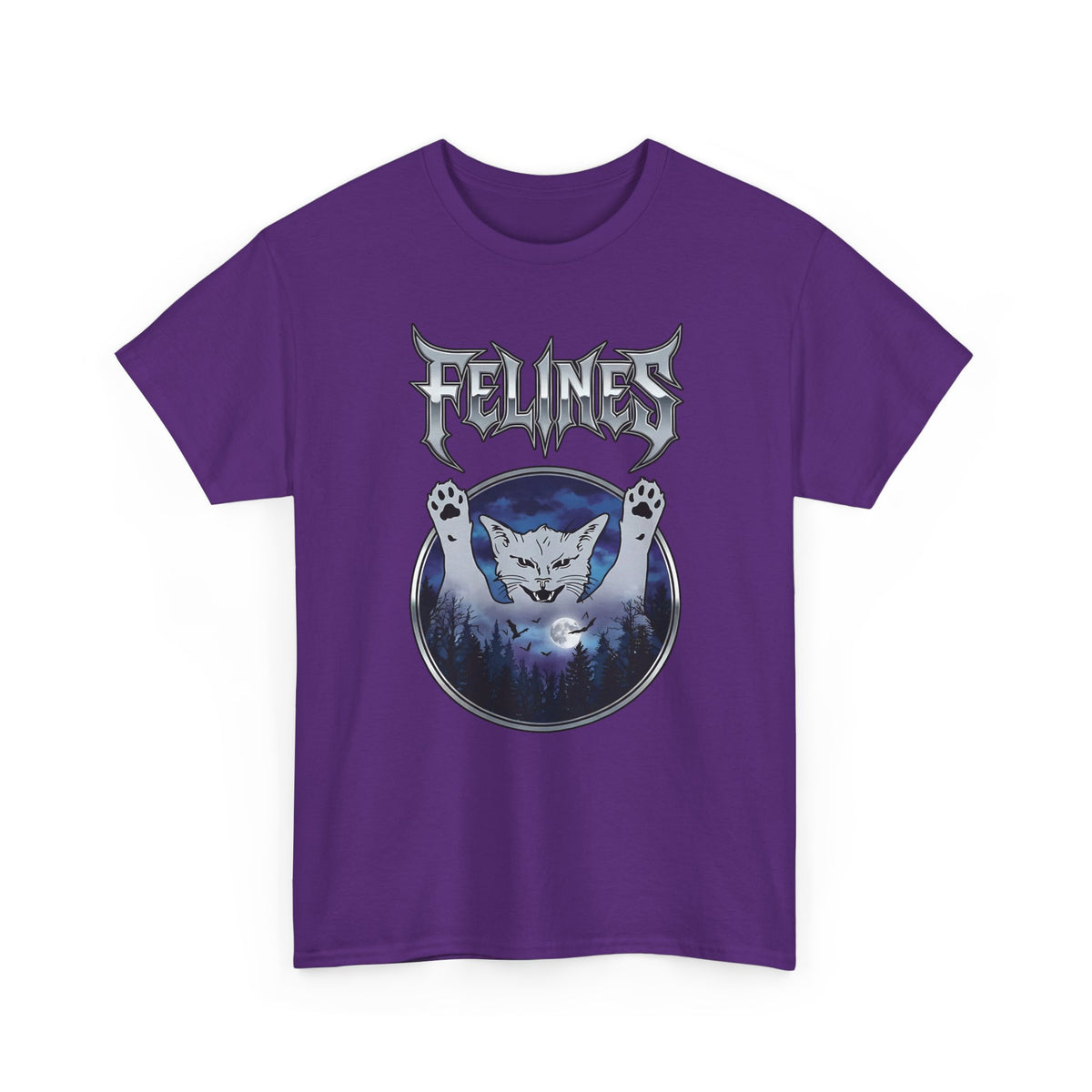 Felines Ghost T-Shirt — Spooky Cat Graphic Tee
