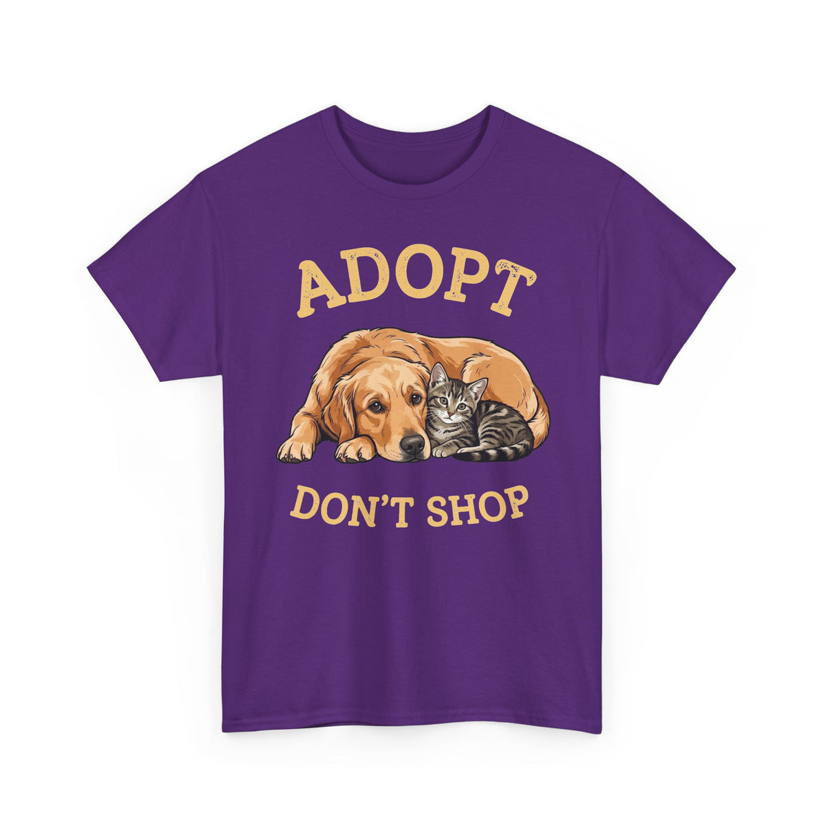 Adopt Don't Shop Tee — Rescue Dog & Cat Animal Rescue Shirt