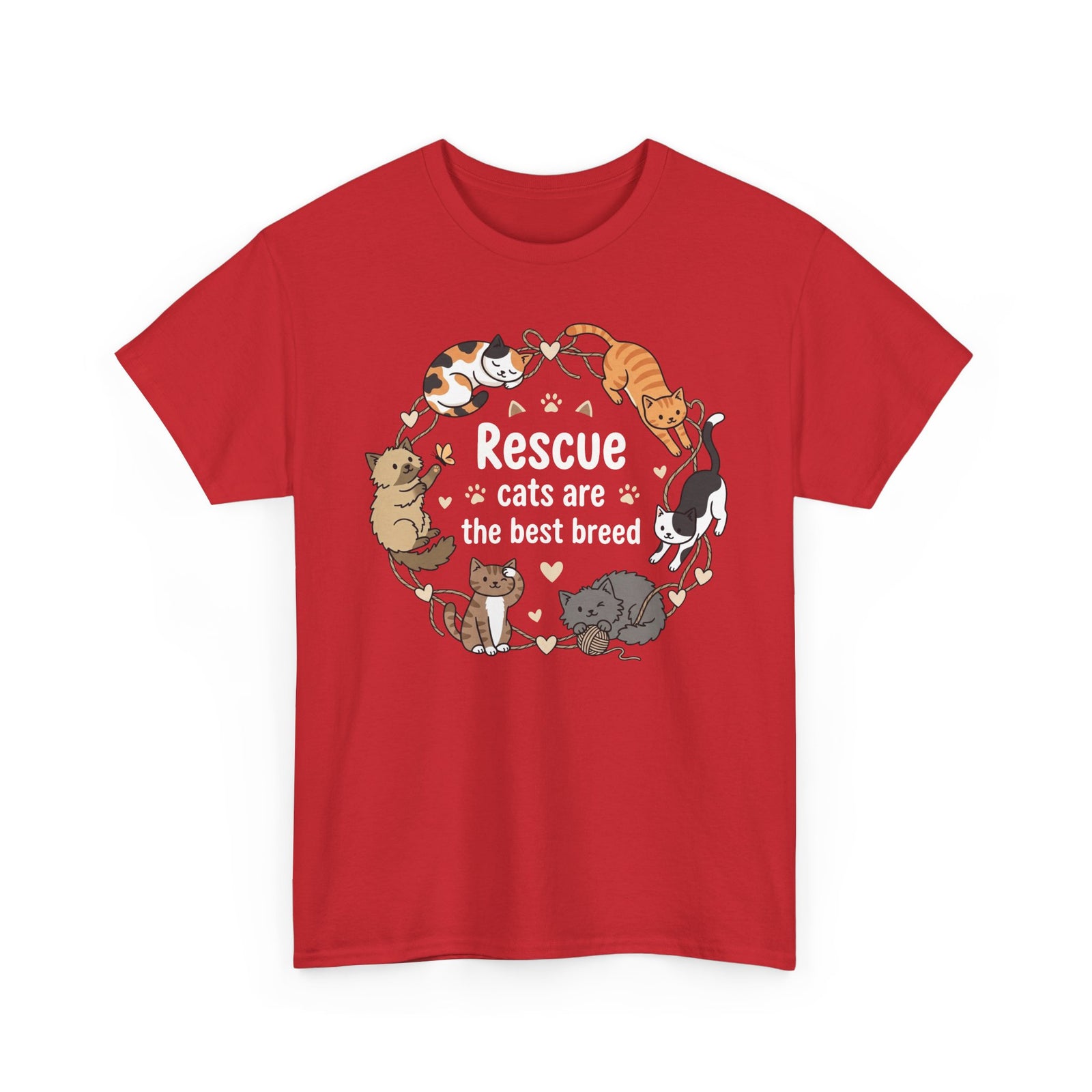 Rescue Cats Are the Best Breed T-Shirt