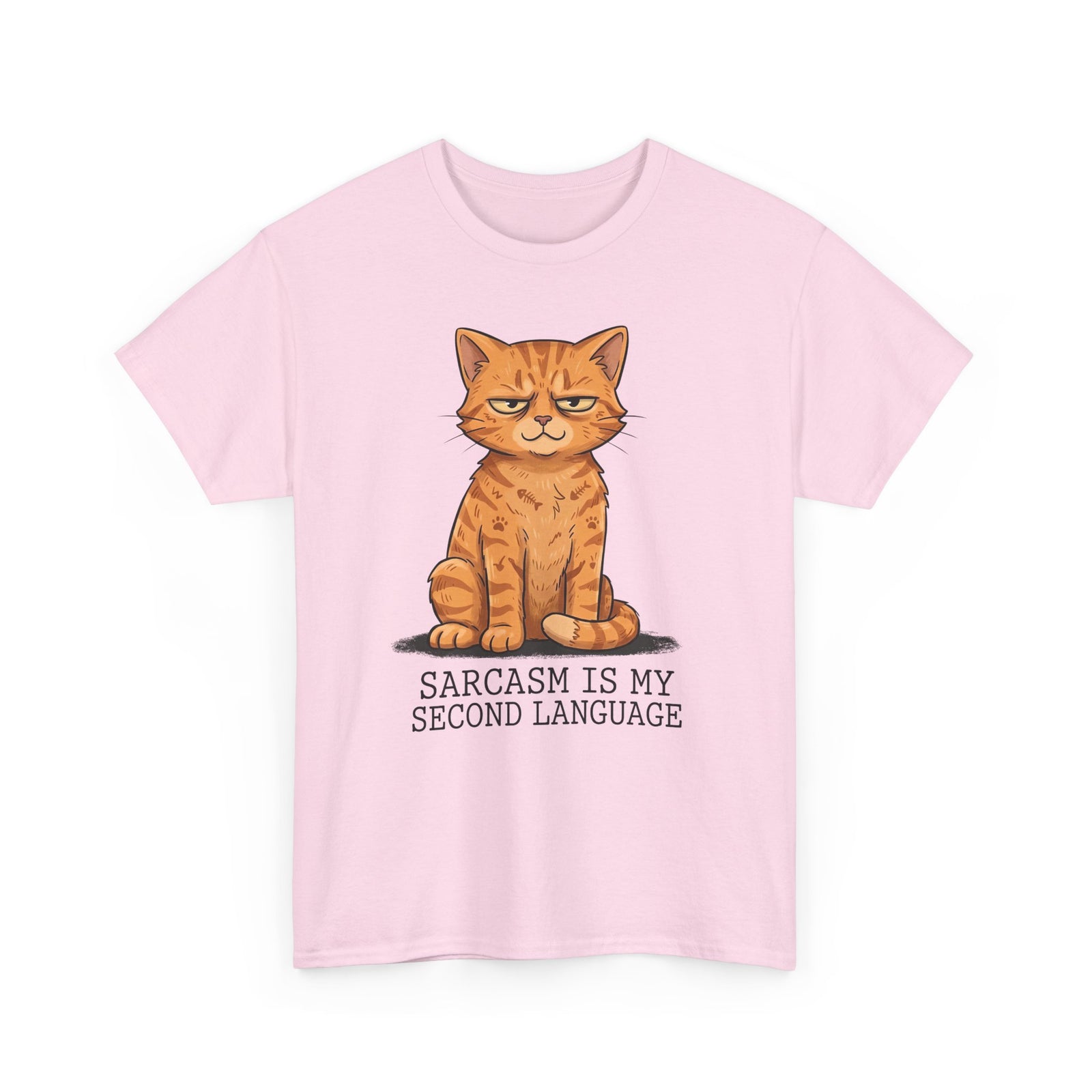 Sarcasm Is My 2nd Language Catitude T-Shirt