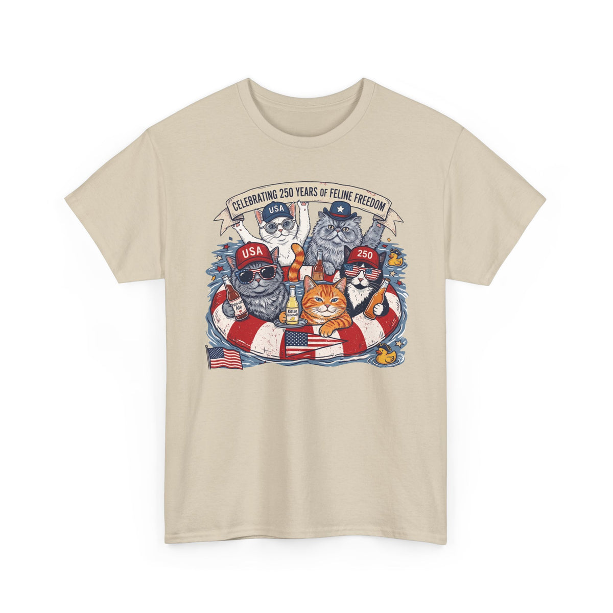 250 Years of Feline Freedom T-Shirt
