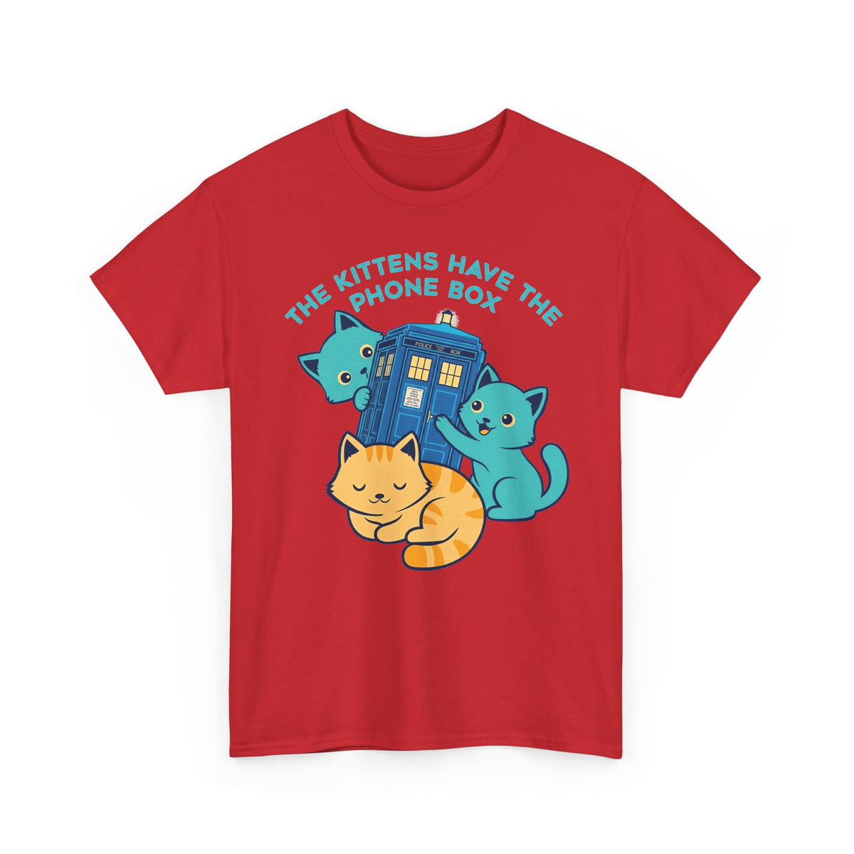 Kittens Have the Phone Box T-Shirt