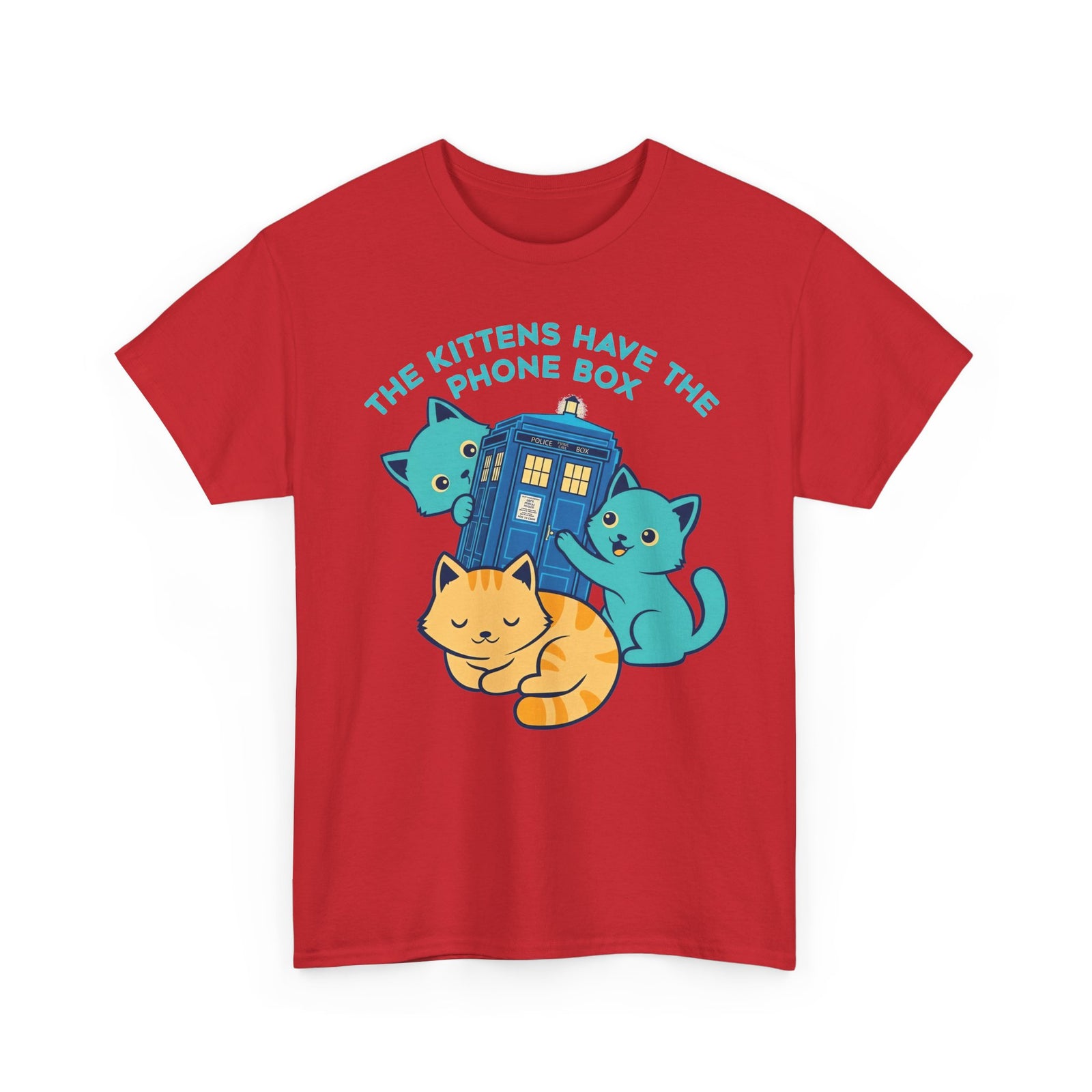 Kittens Have the Phone Box T-Shirt