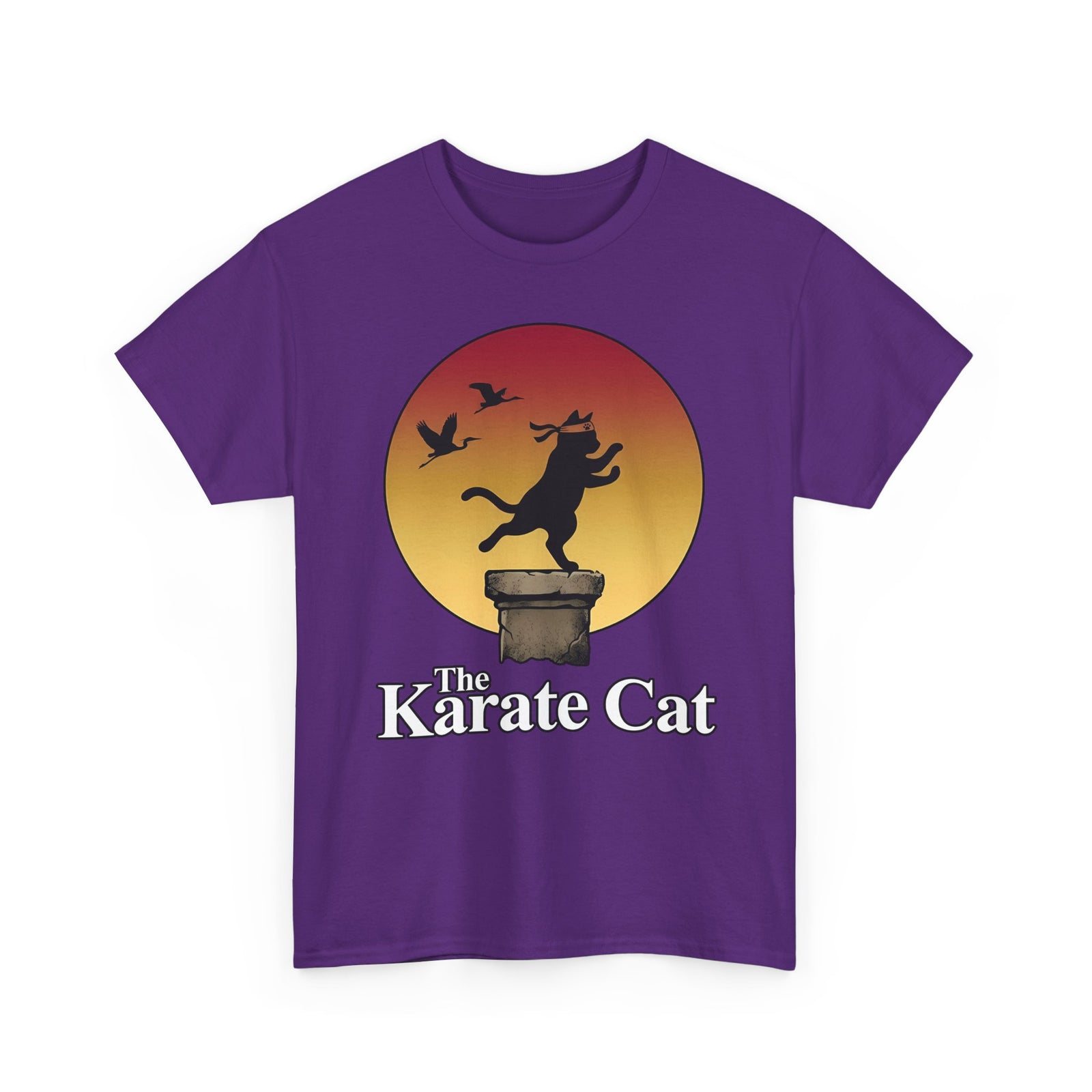 Karate Cat T-Shirt — Funny Martial Arts Cat Tee