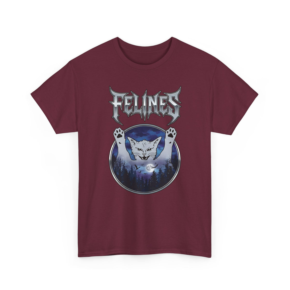 Felines Ghost T-Shirt — Spooky Cat Graphic Tee
