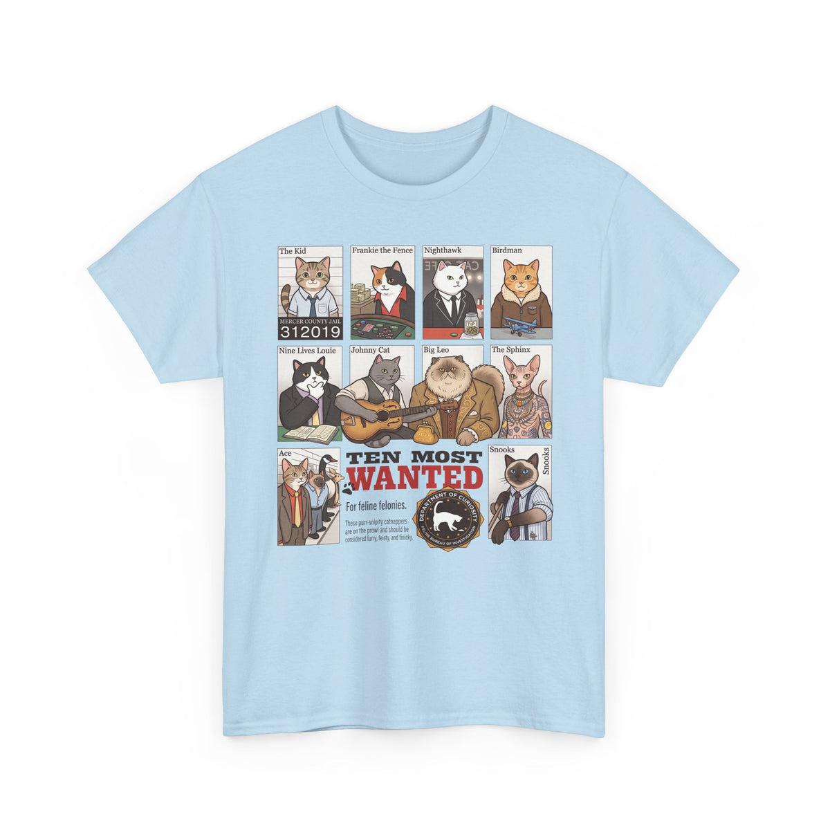 Cats Wanted T-Shirt — Funny Cat Lover Tee