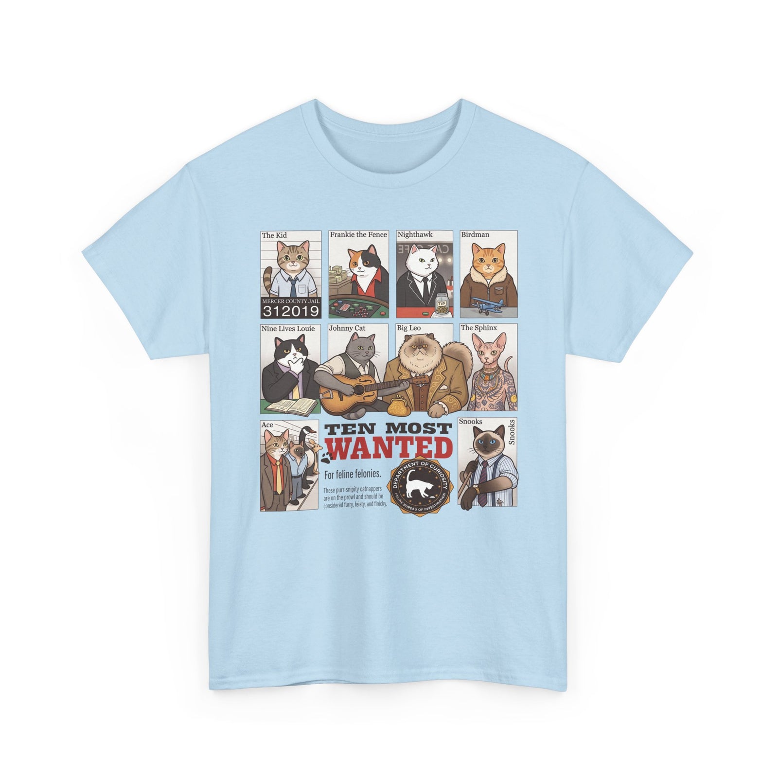 Cats Wanted T-Shirt — Funny Cat Lover Tee