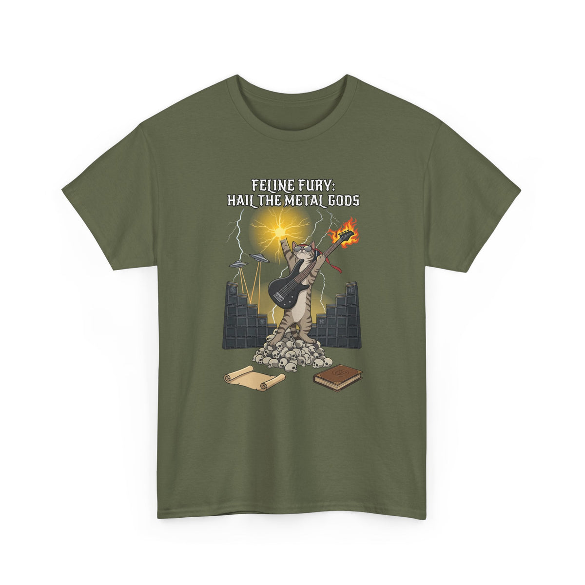 Felines Furry T-Shirt — Cute Cat Graphic Tee for Cat Lovers