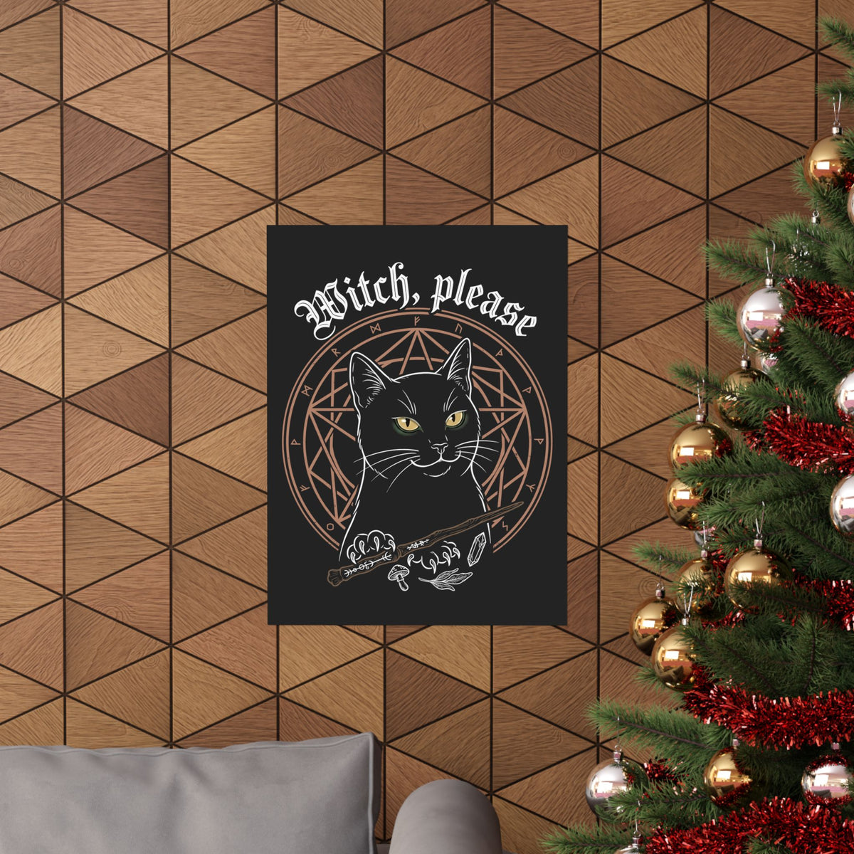 Witch, Please Black Cat Club Poster