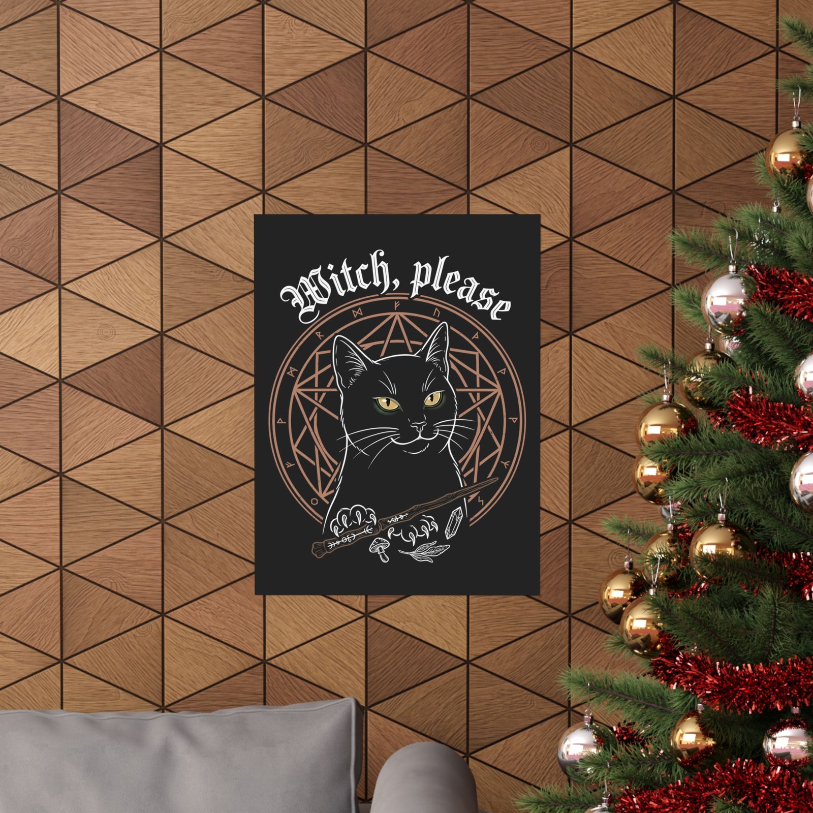 Witch, Please Black Cat Club Poster
