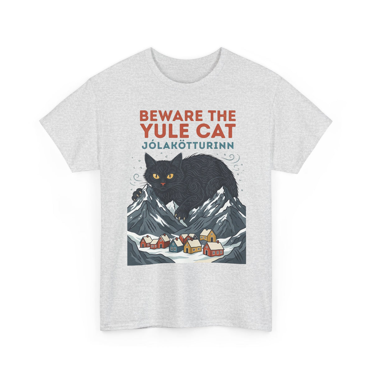 Beware the Yule Cat T-Shirt Holiday Tee