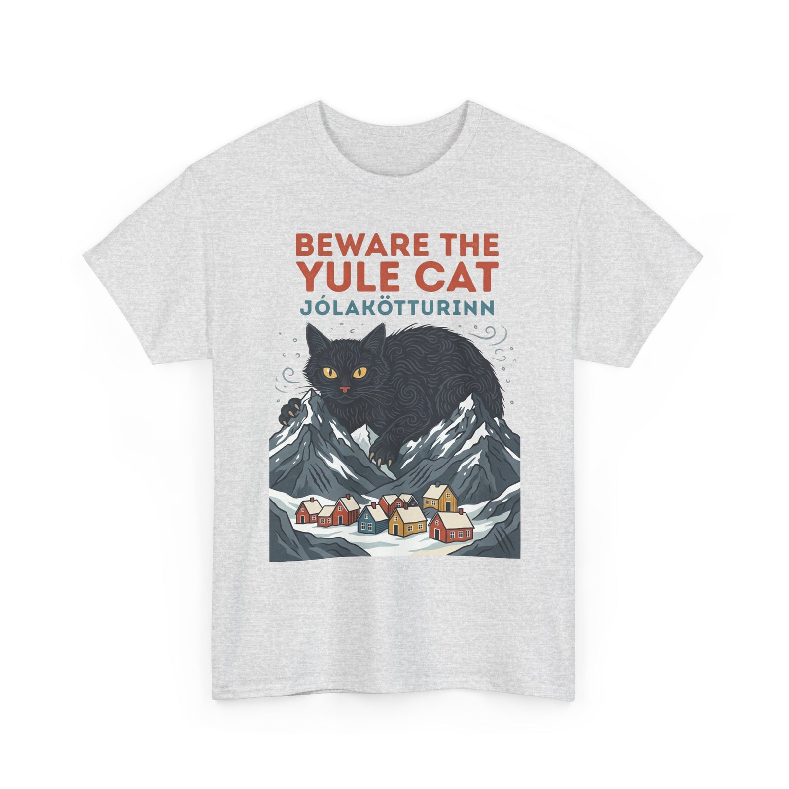 Beware the Yule Cat T-Shirt Holiday Tee