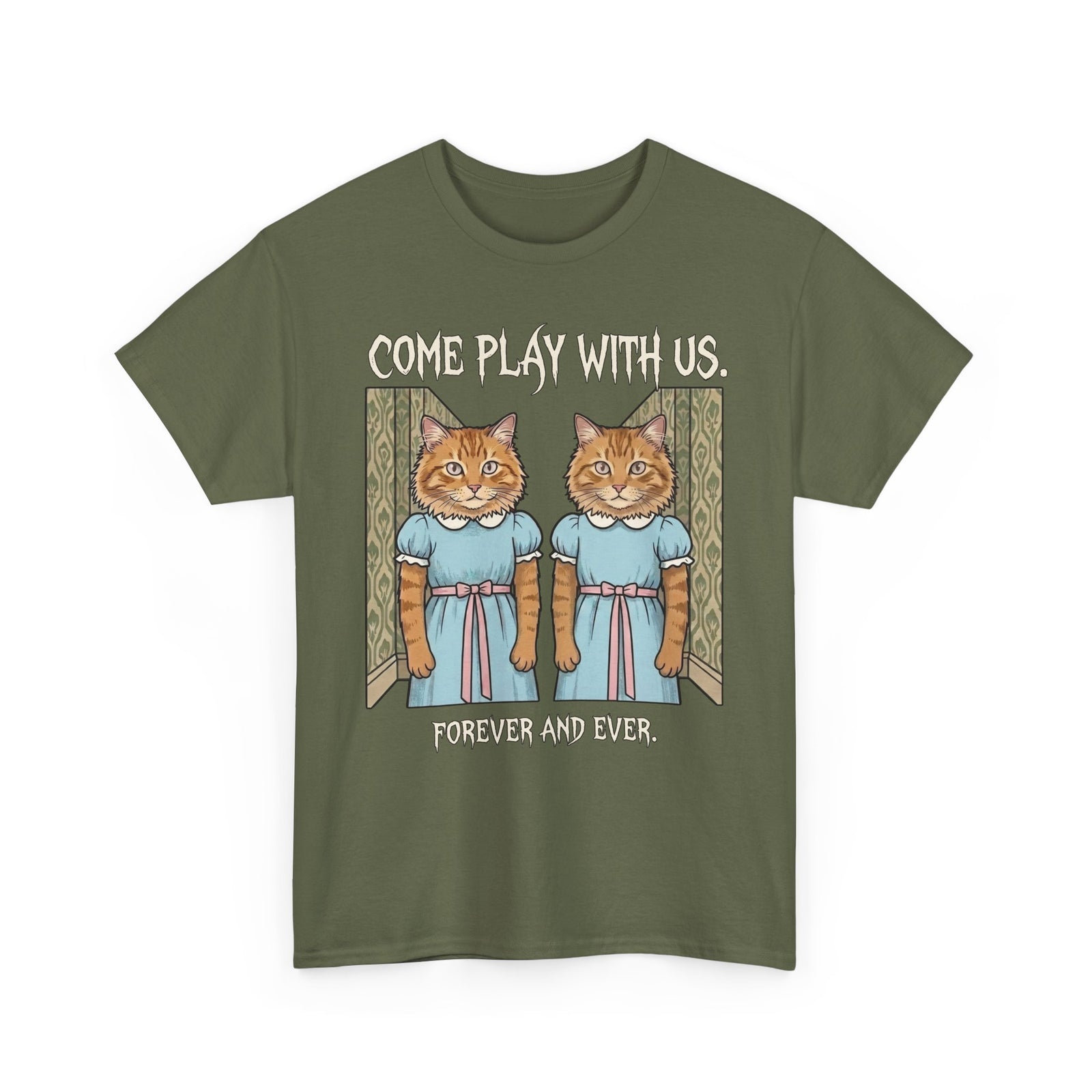 Cat Twins "Come Play With Us Forever and Ever" T-Shirt