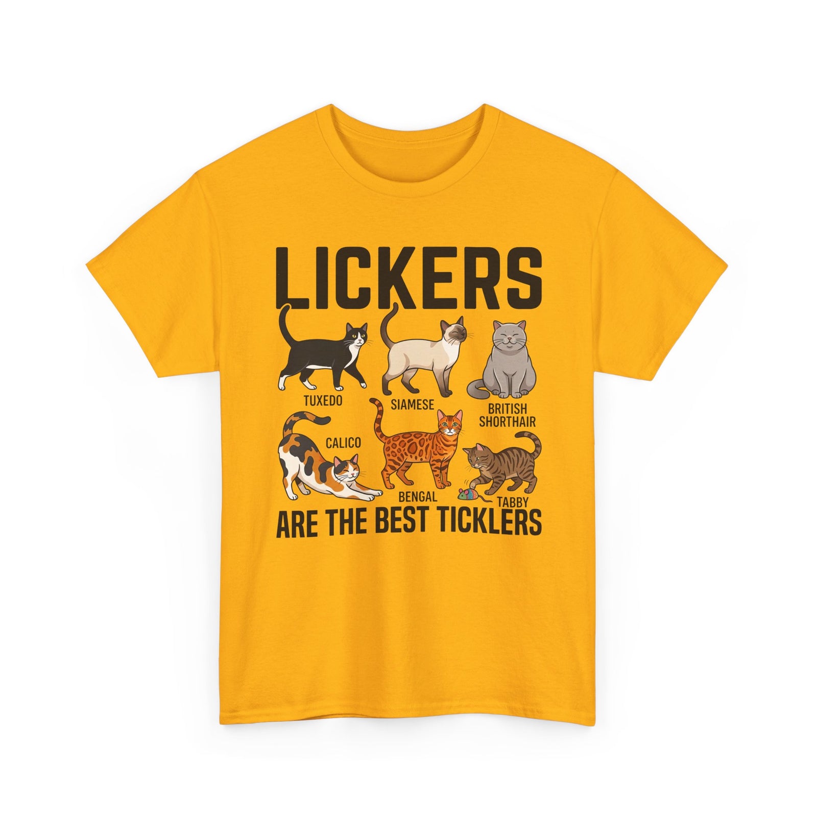 Cats Lickers T-Shirt Funny Cat Lover Tee