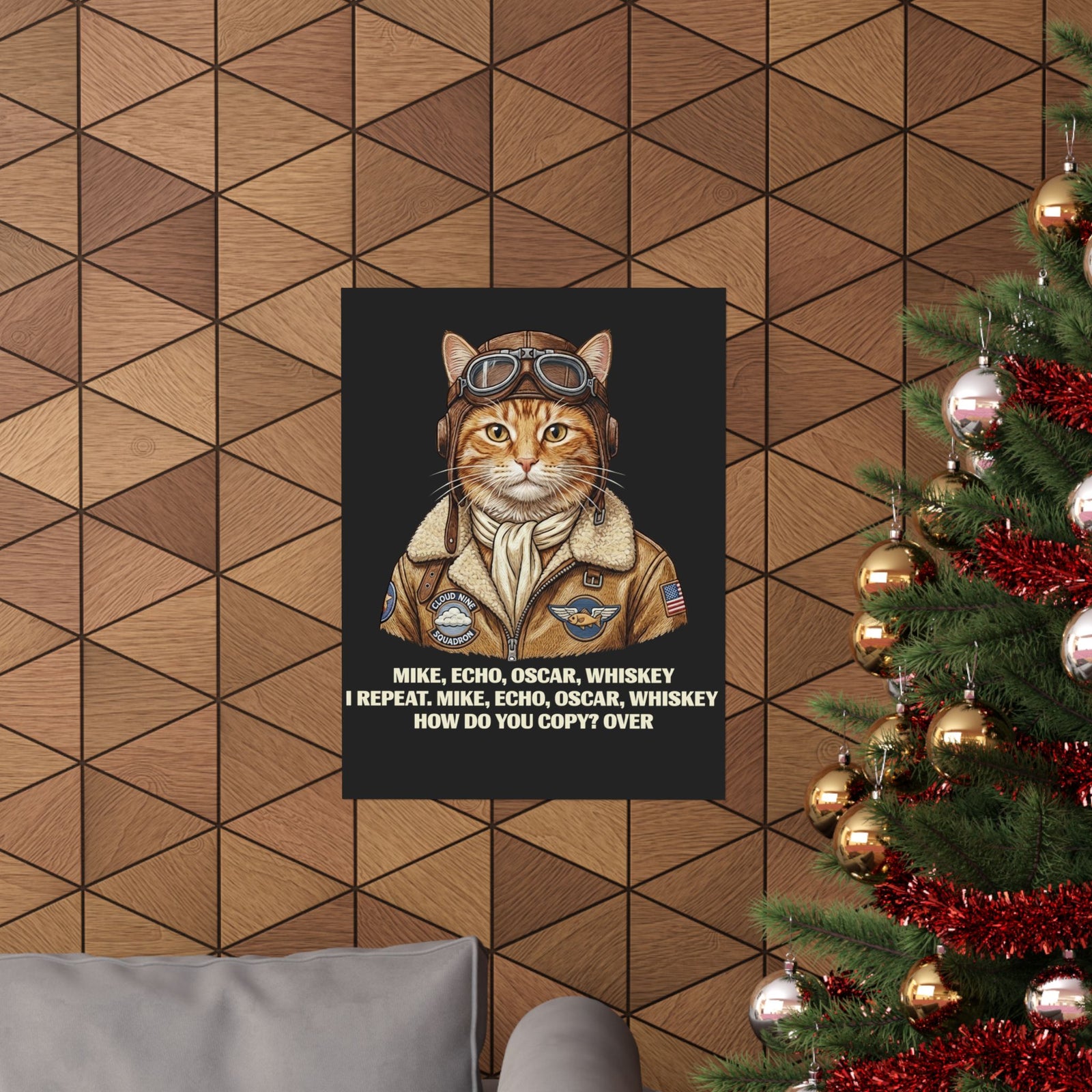 Military Alphabet Poster — "MIKE, ECHO, OSCAR, WHISKEY" Poster