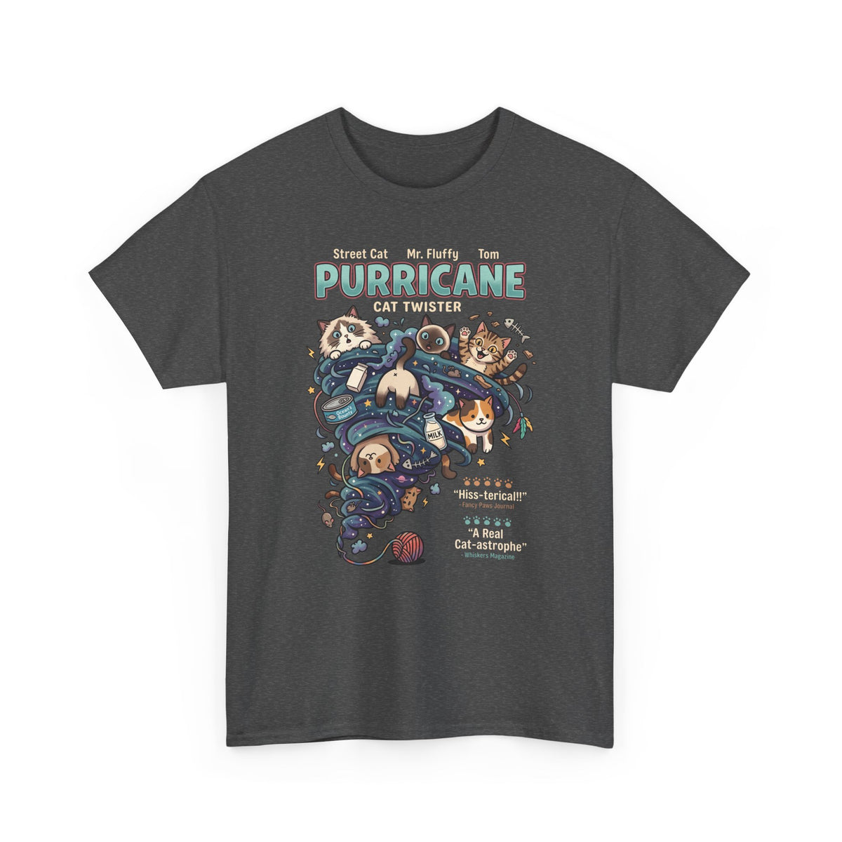Purricane Funny Cat T-Shirt