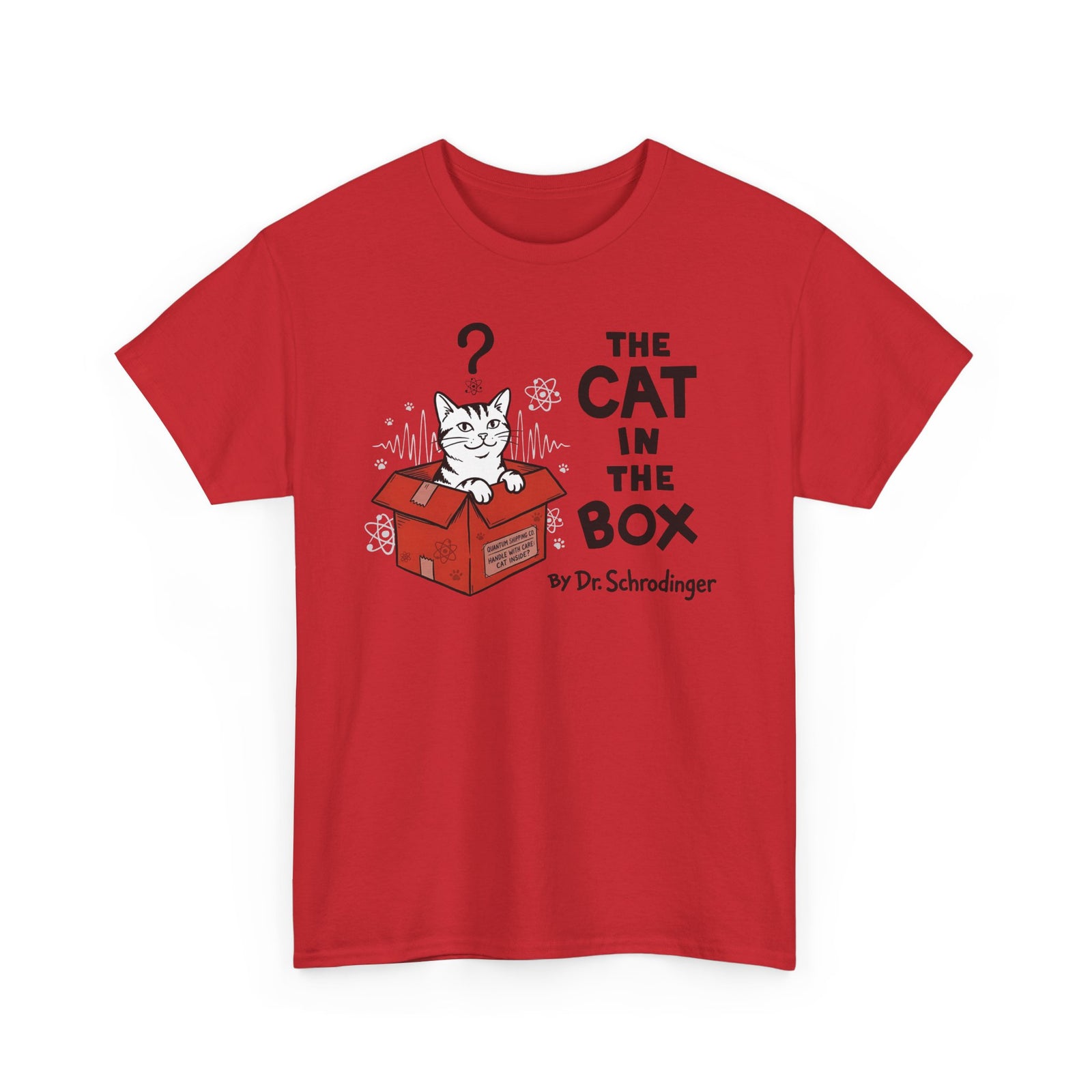 The Cat in the Box T-Shirt — Cute Cat in a Box Graphic Tee