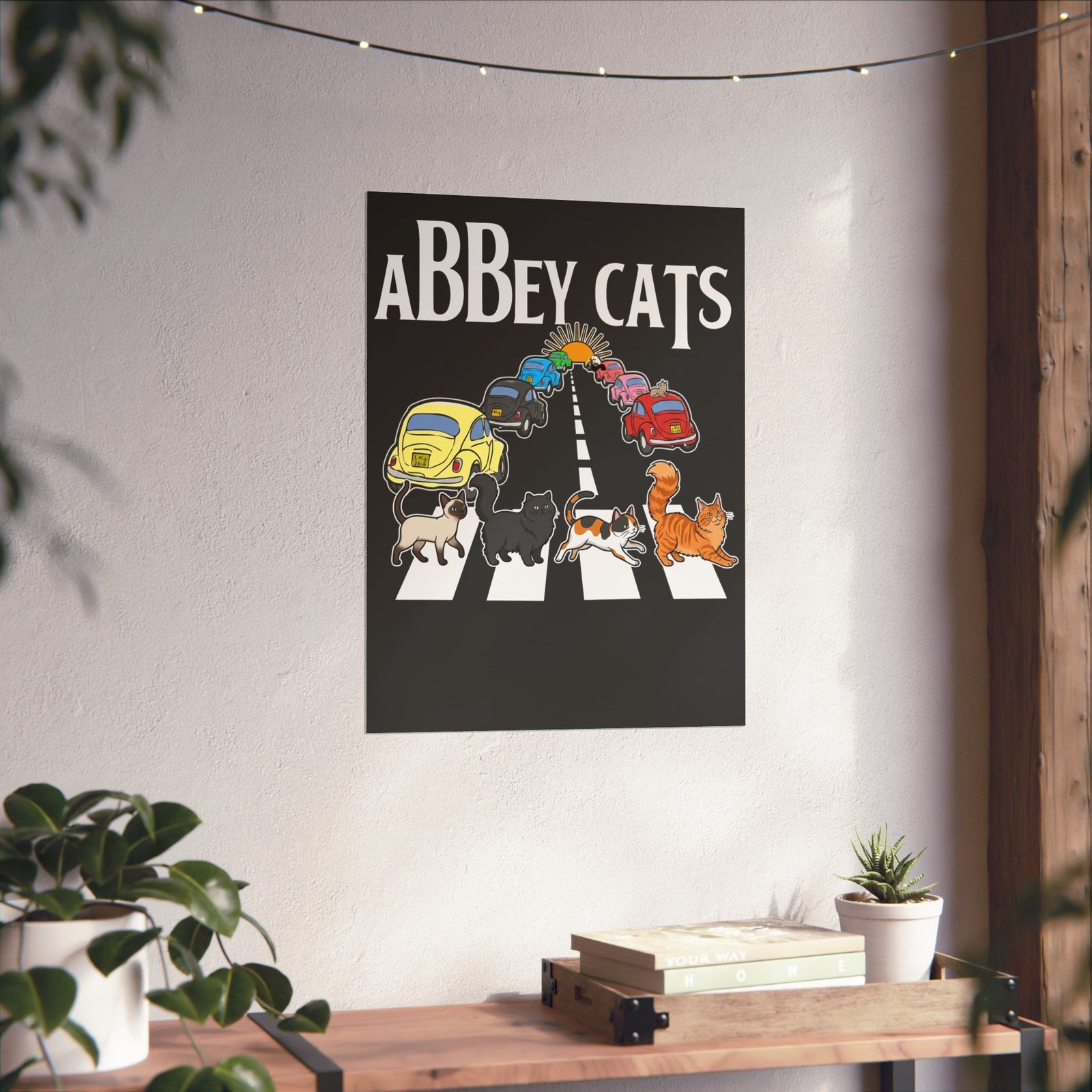 Cats Parody Poster Abbey Cats