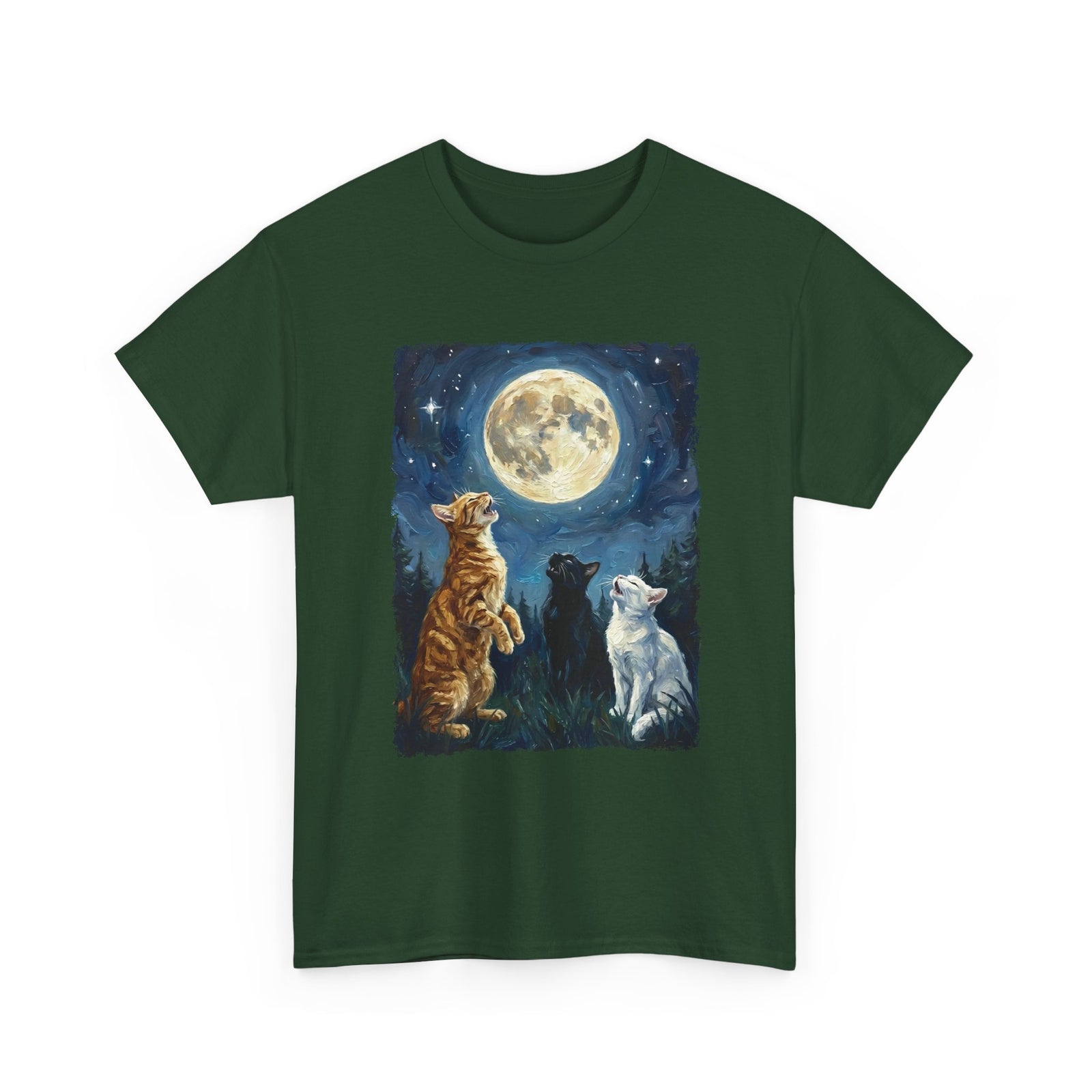 Cats Howling at the Moon T-Shirt