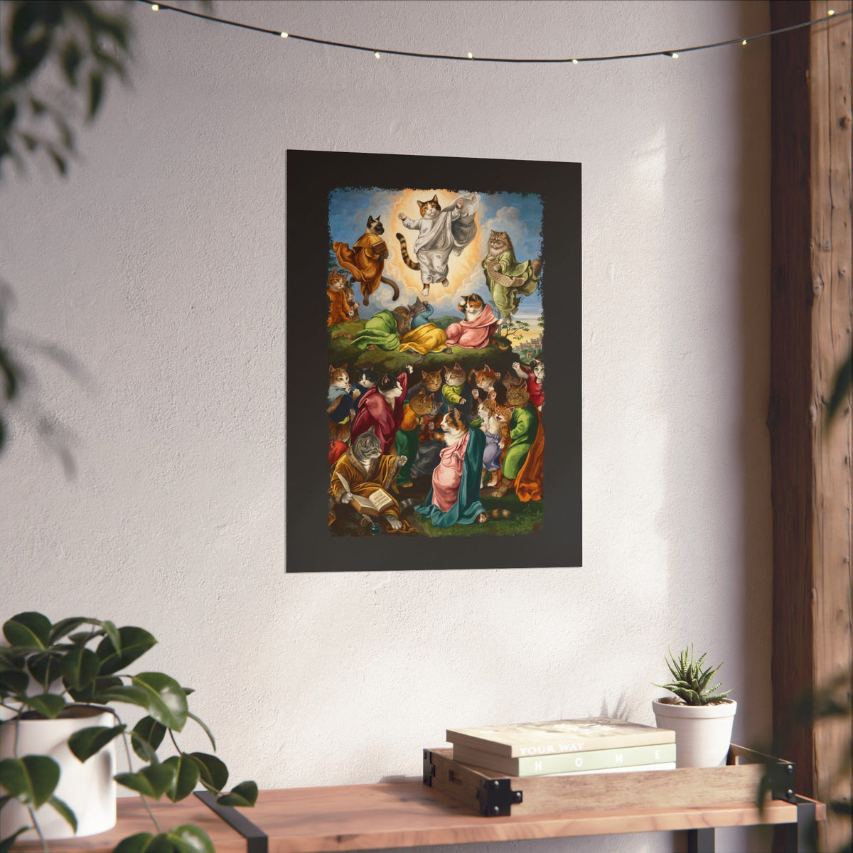 Transfiguration Cats Poster