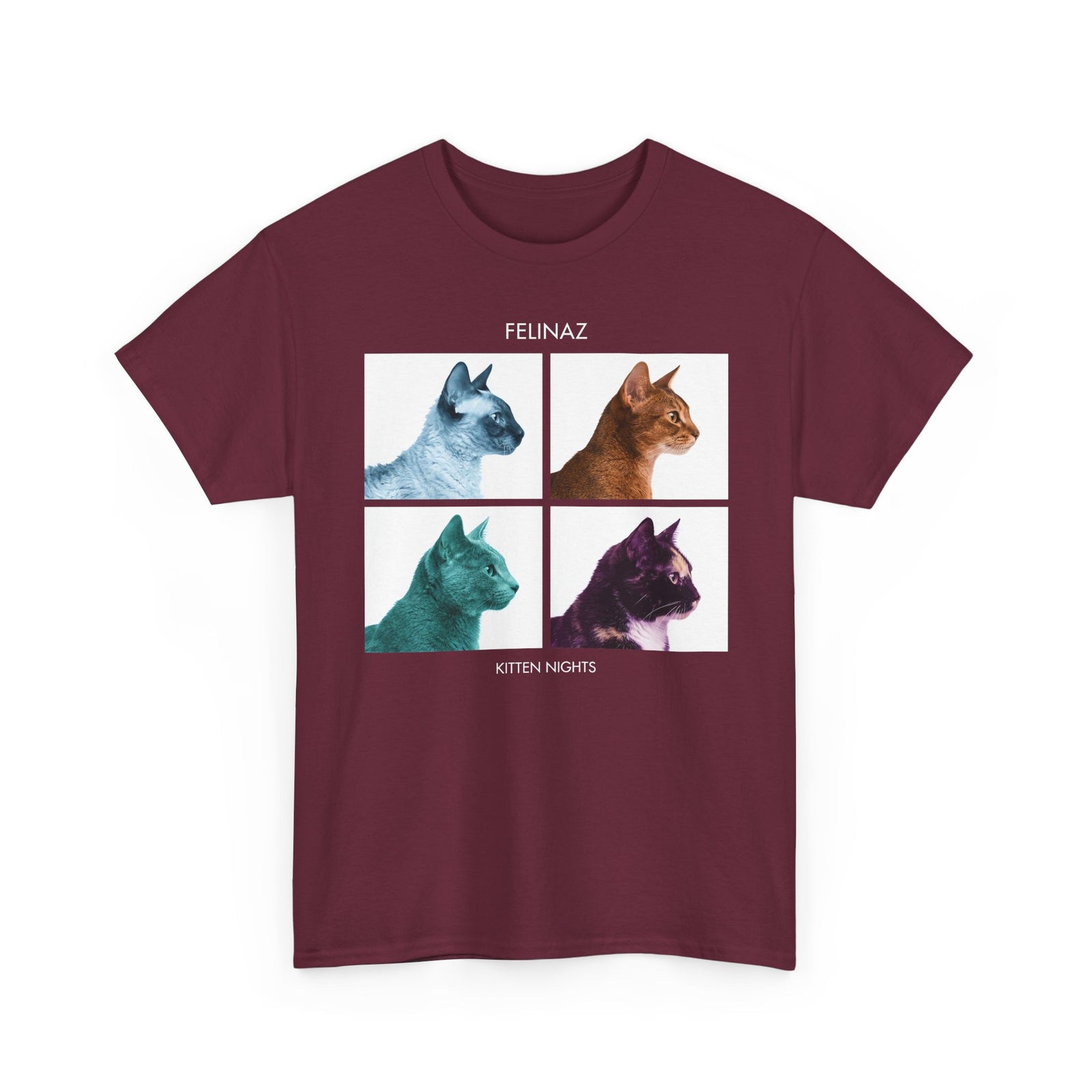 Felinaz Kitten Night Cat Parody T-Shirt