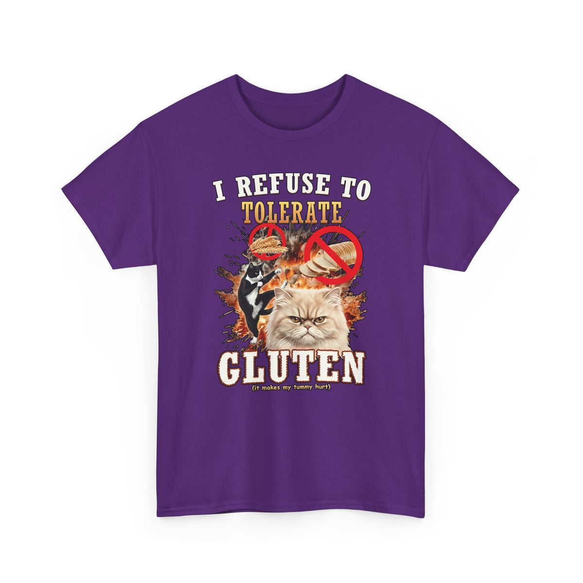 I Refuse To Tolerate Gluten T-Shirt