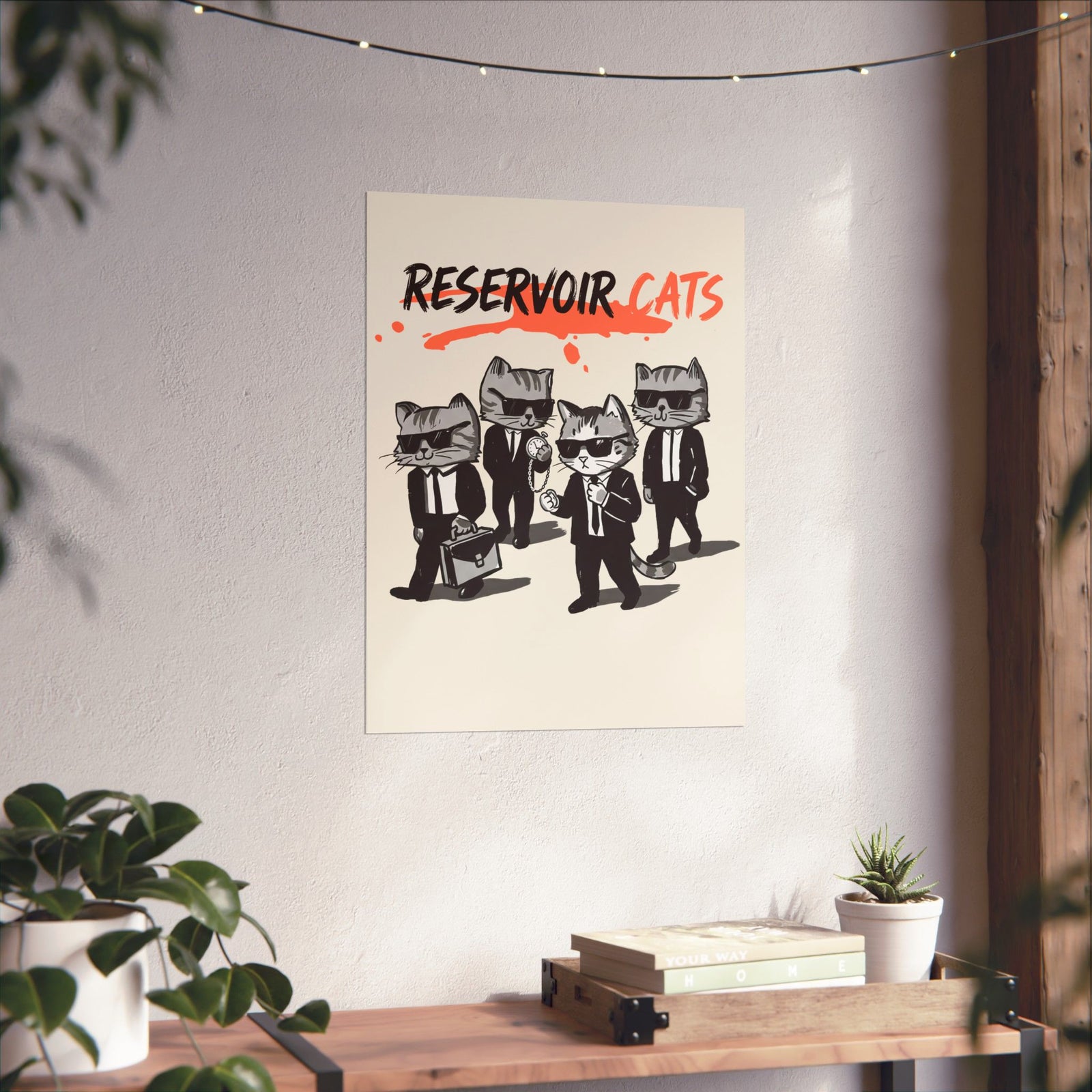 Reservoir Cats Poster